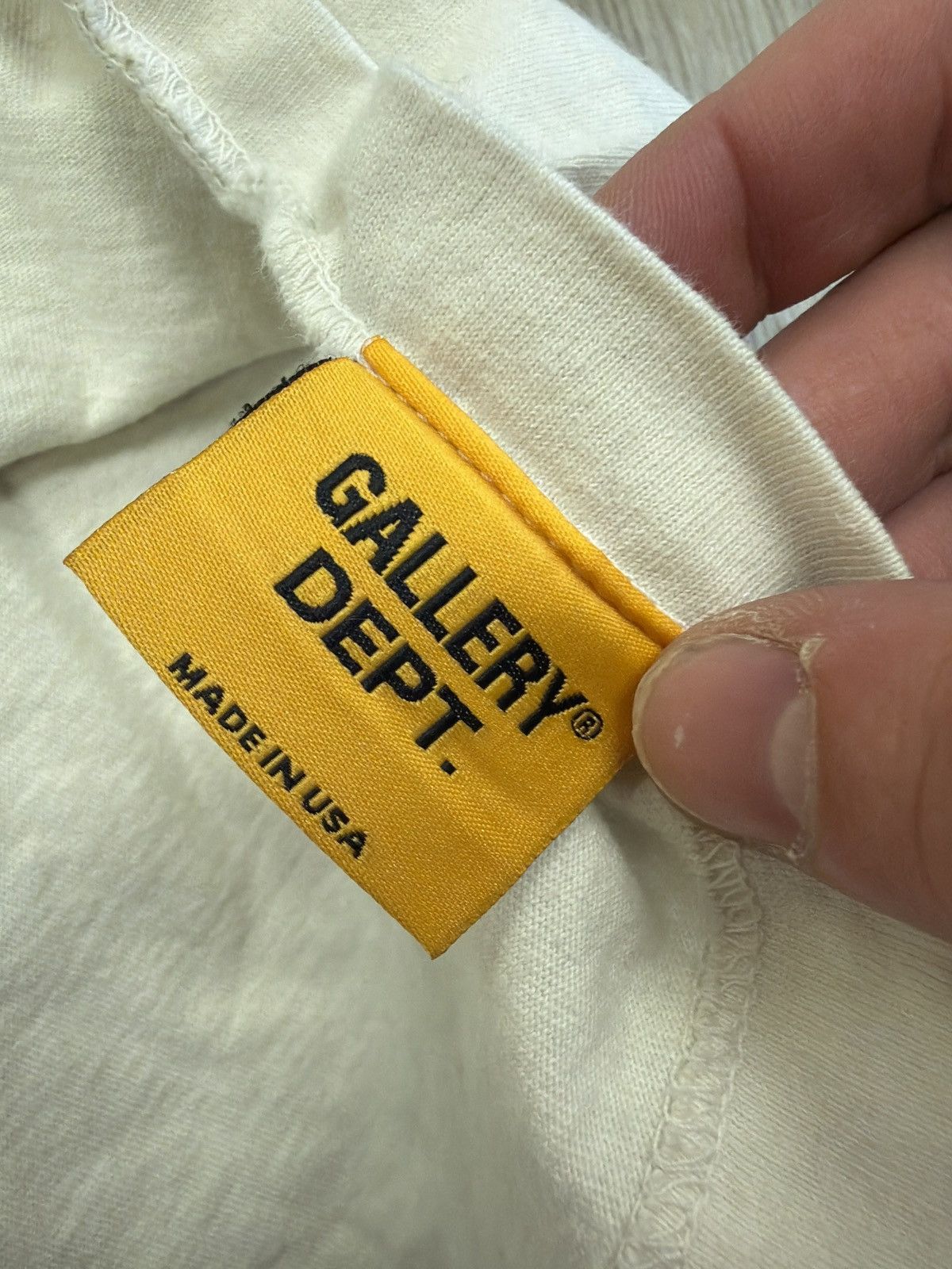 Gallery Dept. Gallery dept cream red French logo t-shirt Size US XL / EU 56 / 4 - 4 Thumbnail