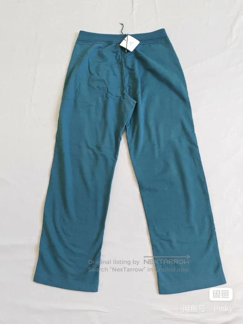 Hermes Hermes size L Men's Casual Sport Cashmere Pants, 94% Sea Is Size US 30 / EU 46 - 4 Thumbnail