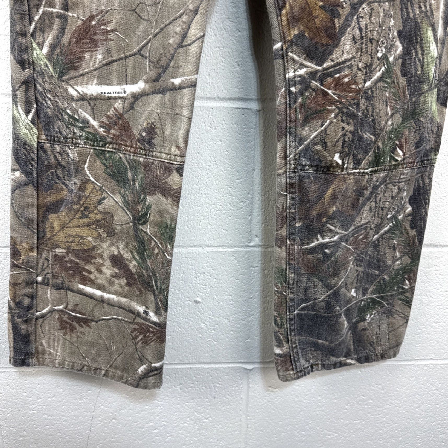 Vintage Levi Strauss Signature Camo Hunting Pants Jeans Men 32x30 Woodland Straight Mid Rise Relaxed Stretch Denim Shirt? Size US 32 / EU 48 - 6 Thumbnail