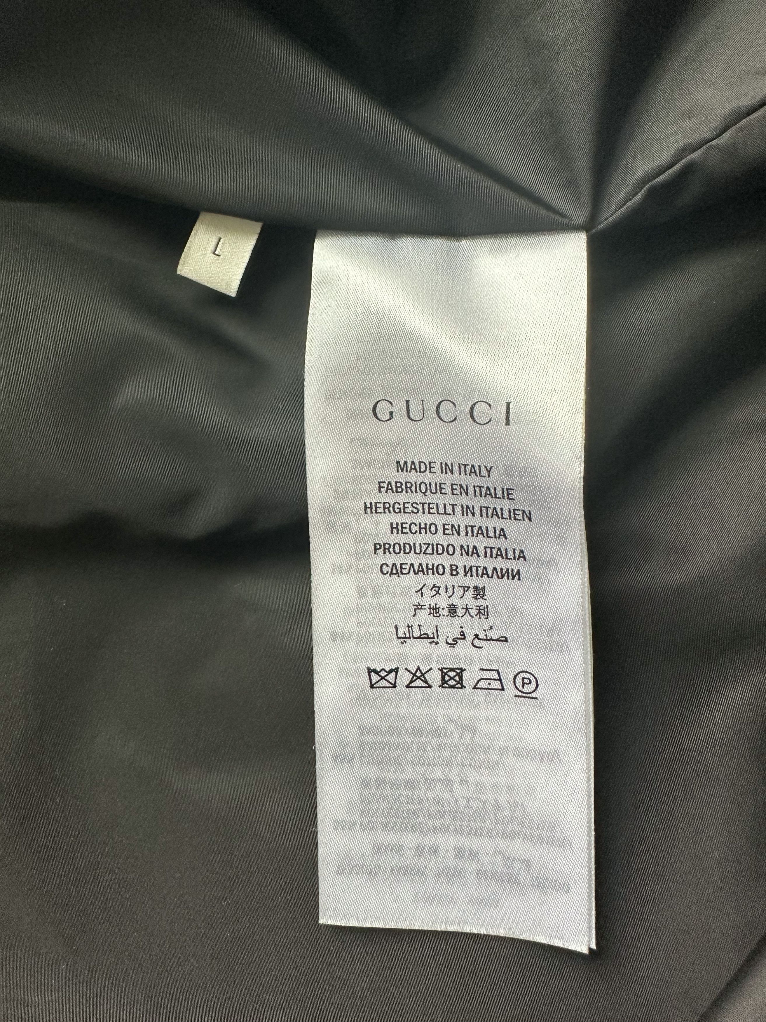 Gucci Gucci Black GG Monogram Striped Jacket Size US L / EU 52-54 / 3 - 4 Thumbnail