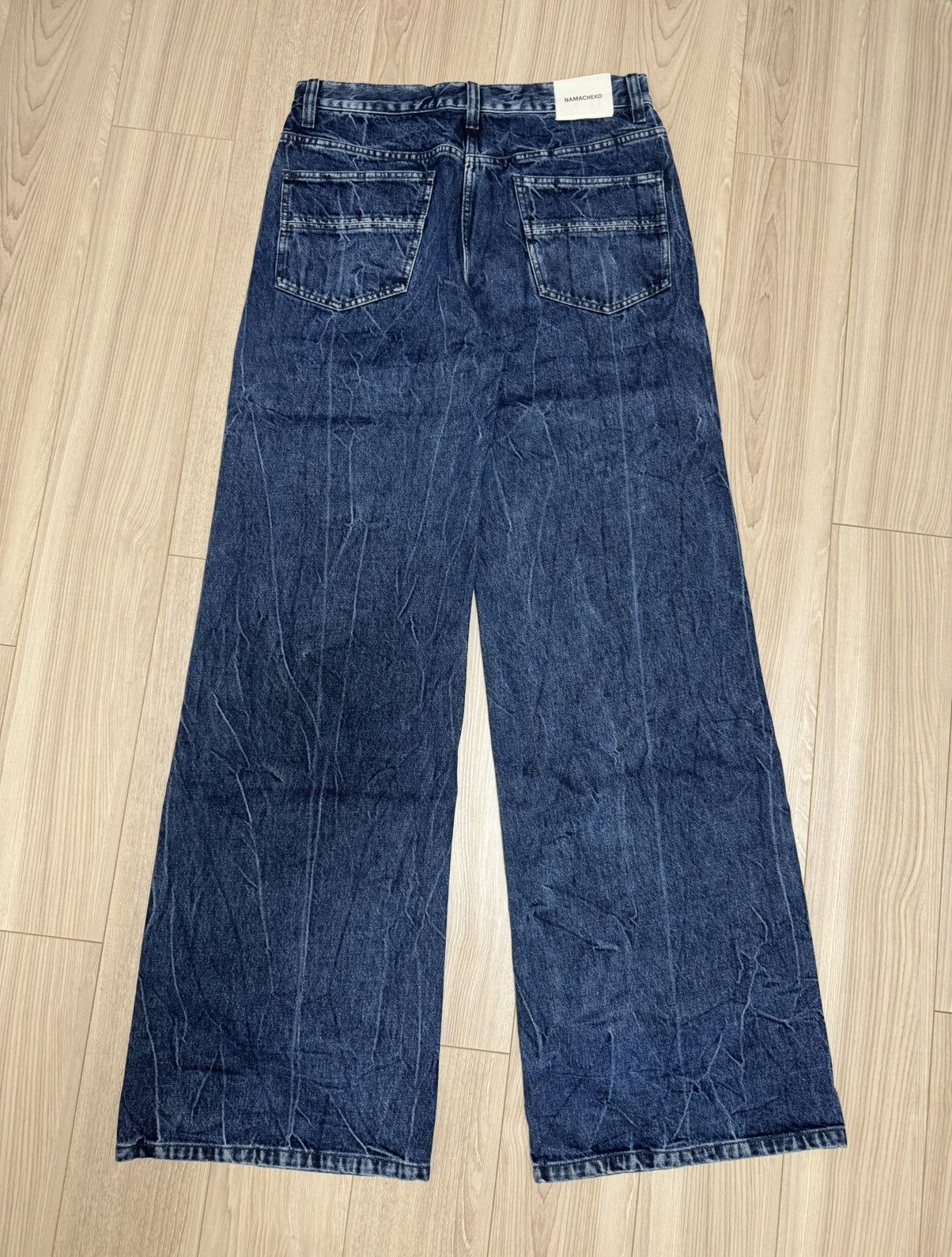 Namacheko NAMACHEKO AW23 Washed Straight Denim Size 31" - 7 Thumbnail