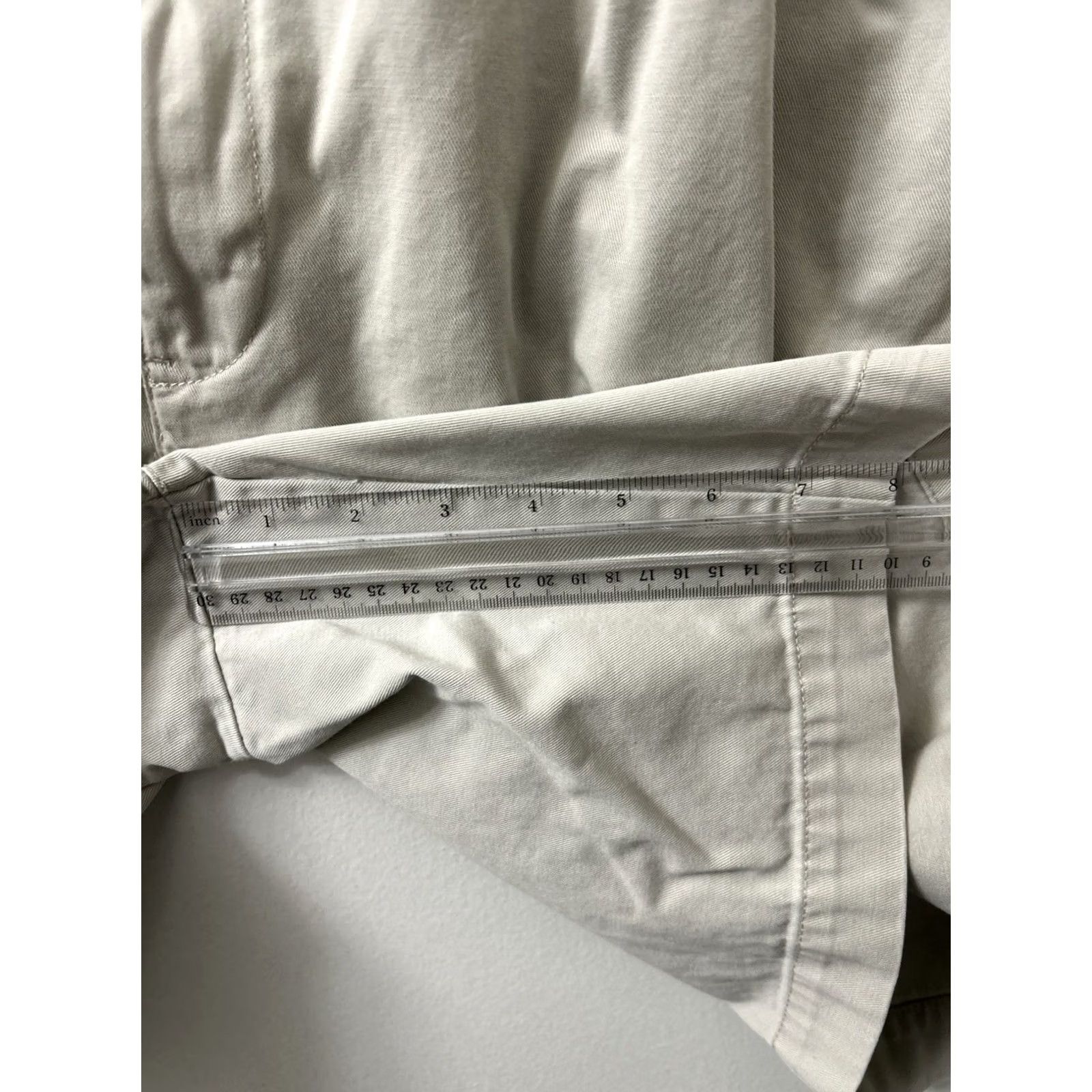 Polo Ralph Lauren Polo Ralph Lauren Tyler Shorts Mens 40 Beige Khaki Pleated 100% Cotton Chino Zip Button Inseam 8" Size US L / EU 52-54 / 3 - 6 Thumbnail