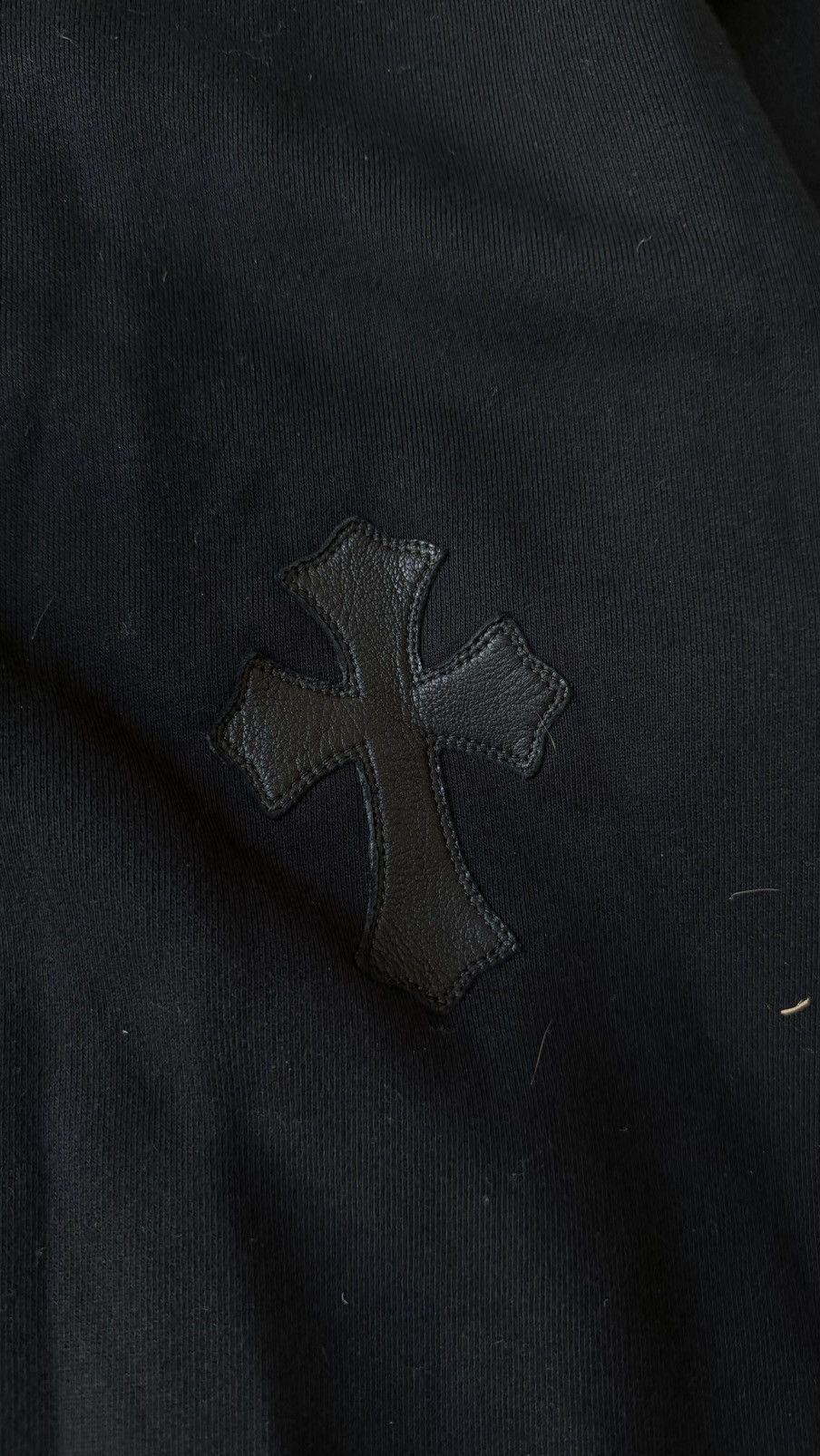 Chrome Hearts RARE!Chrome Hearts Cross Patch Quarter Zip Sweatshirt Size US M / EU 48-50 / 2 - 10 Thumbnail