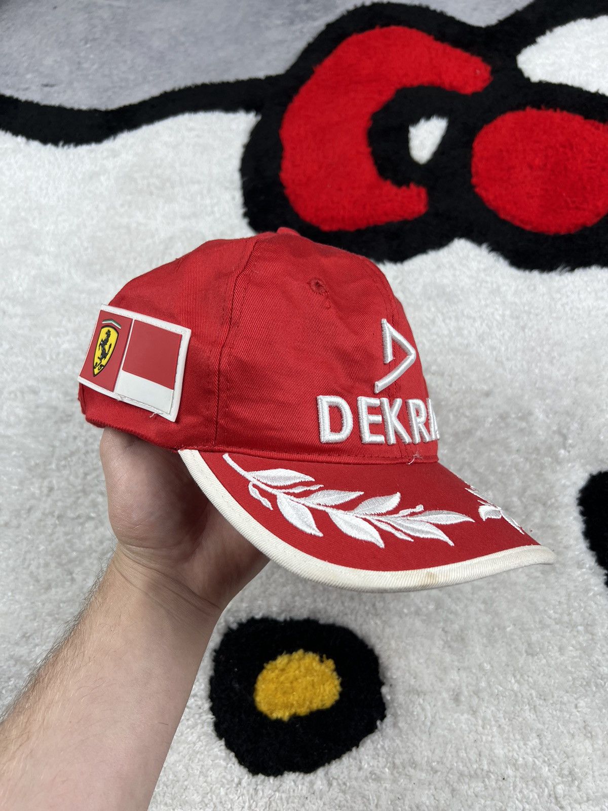 Ferrari Y2K Ferrari Formula 1 Michael Schumacher Cap Hat Size ONE SIZE - 1 Thumbnail