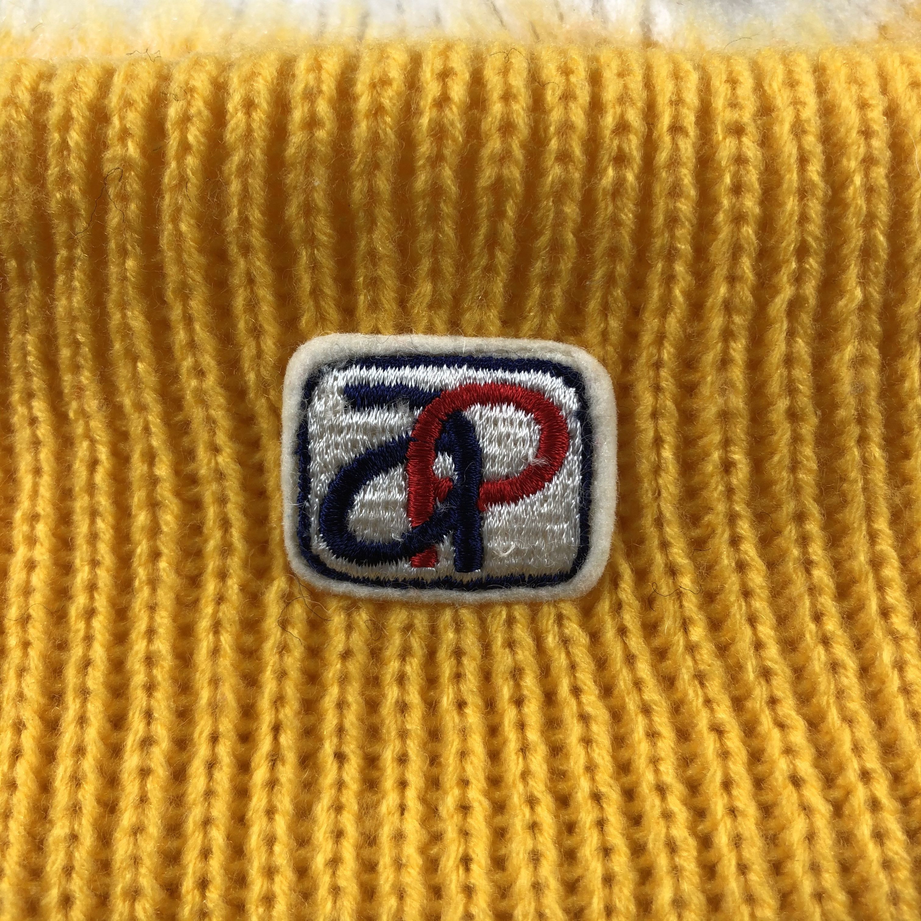 Japanese Brand × Vintage Vintage AP Stripe Basic Beanie Snow Hat Snow Cap -D066 Size ONE SIZE - 4 Thumbnail
