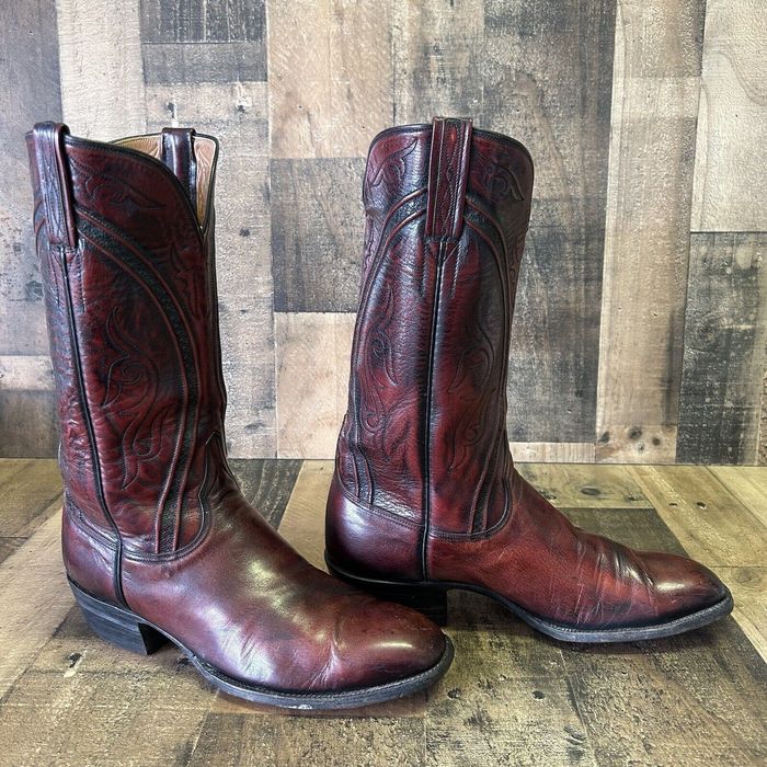 Lucchese Lucchese 1350 Vintage San Antonio Cowboy Boots Mens 10 E 