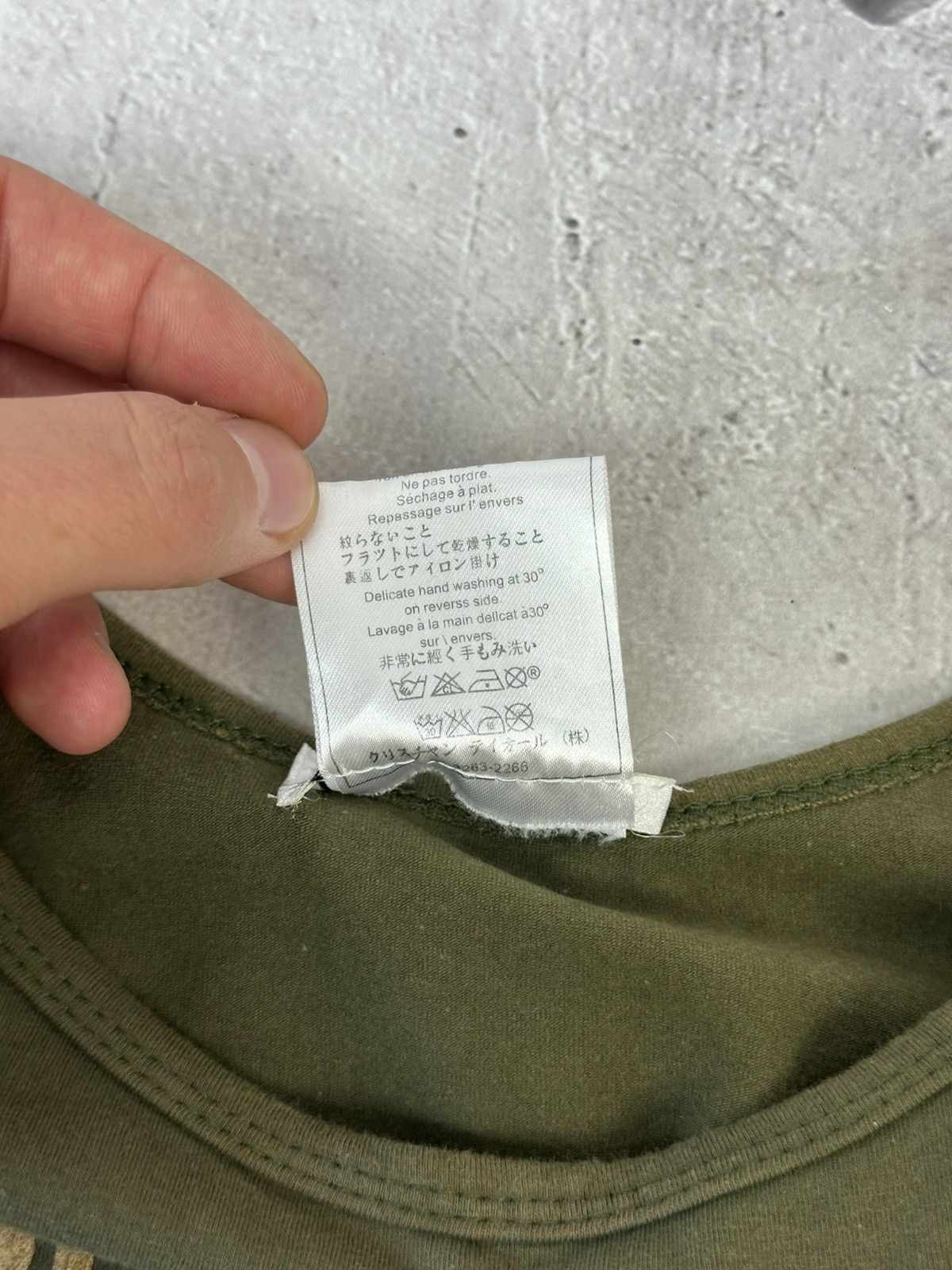 Christian Dior Monsieur Christian Dior Boutique Beads Logo Printed Khaki Jumper Size M / US 6-8 / IT 42-44 - 14 Thumbnail