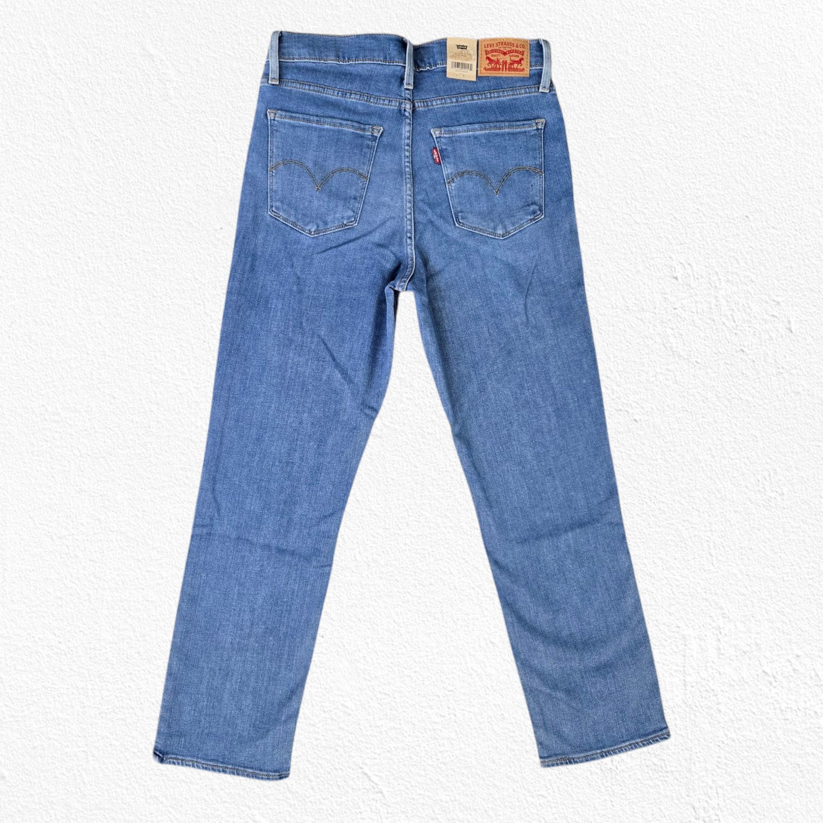 Levi's Levi's 724 High Waisted Slim Cropped Straight Jeans Size 28 Size 28" / US 6 / IT 42 - 11 Thumbnail