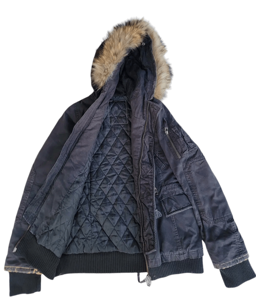 If Six Was Nine Vintage Moussy Fur Hoodie LGB Style Size US S / EU 44-46 / 1 - 3 Thumbnail