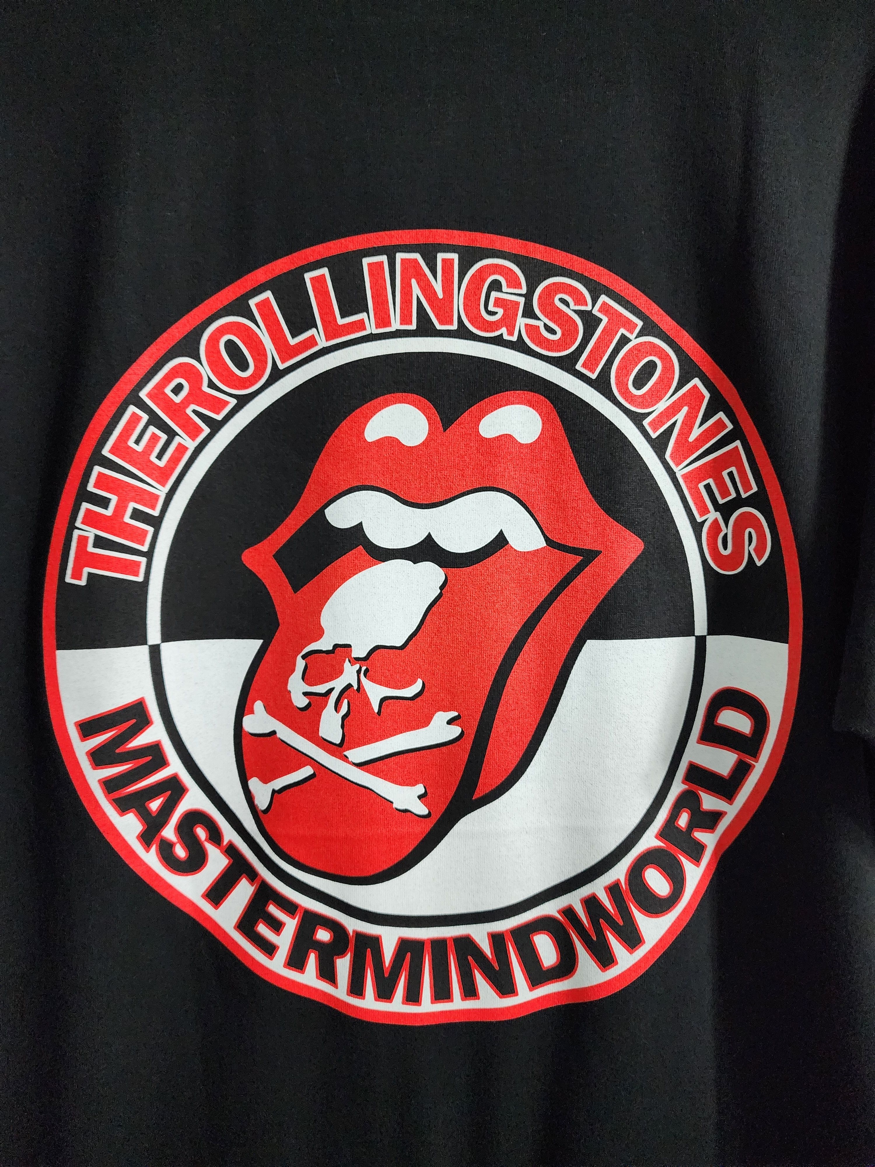 Mastermind Japan × The Rolling Stones Mastermind x The Rolling Stones Logo T-Shirt Size US L / EU 52-54 / 3 - 3 Thumbnail
