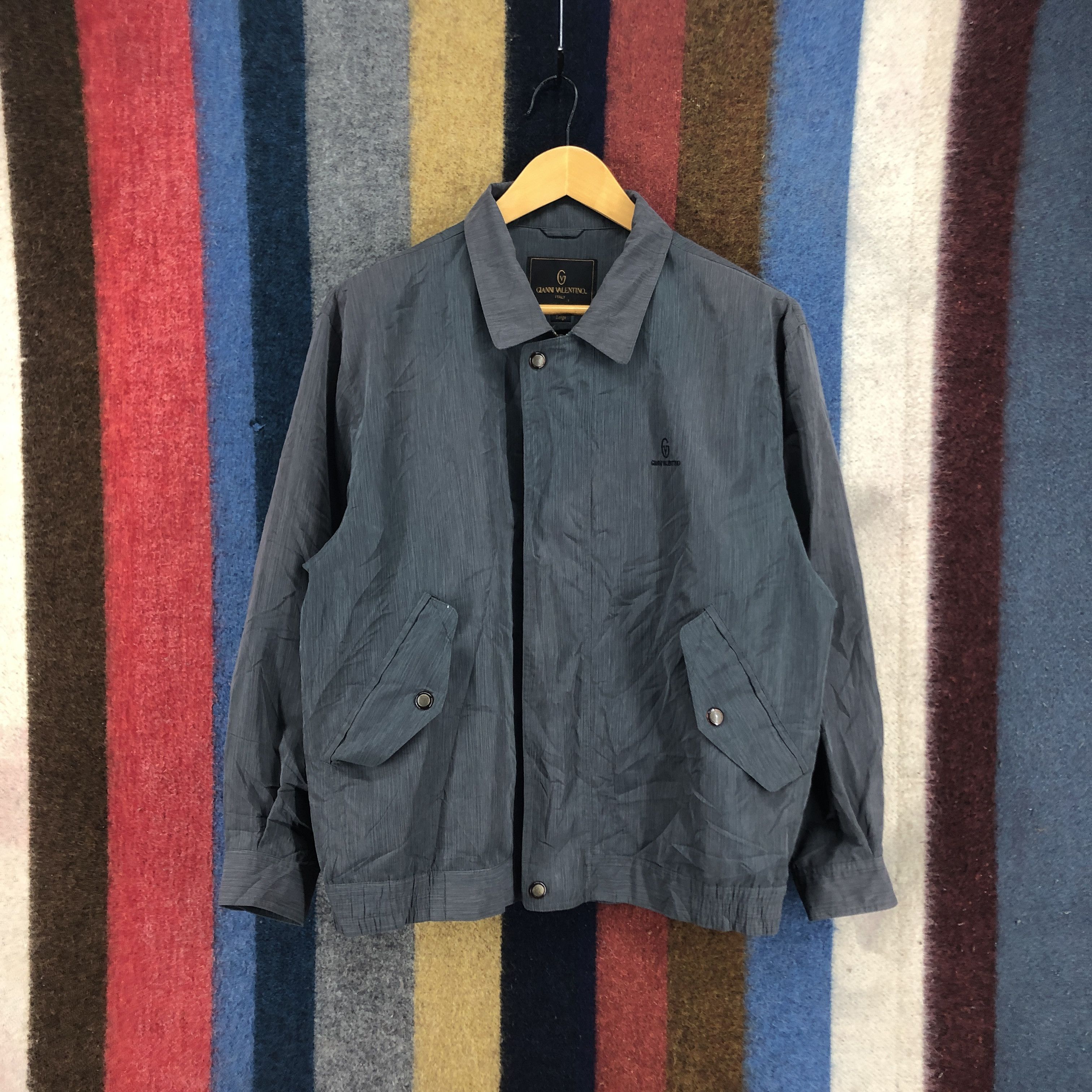 Gianni Valentino GIANNI VALENTINO ITALY Zipper Jacket #0480/T Size US L / EU 52-54 / 3 - 1 Thumbnail