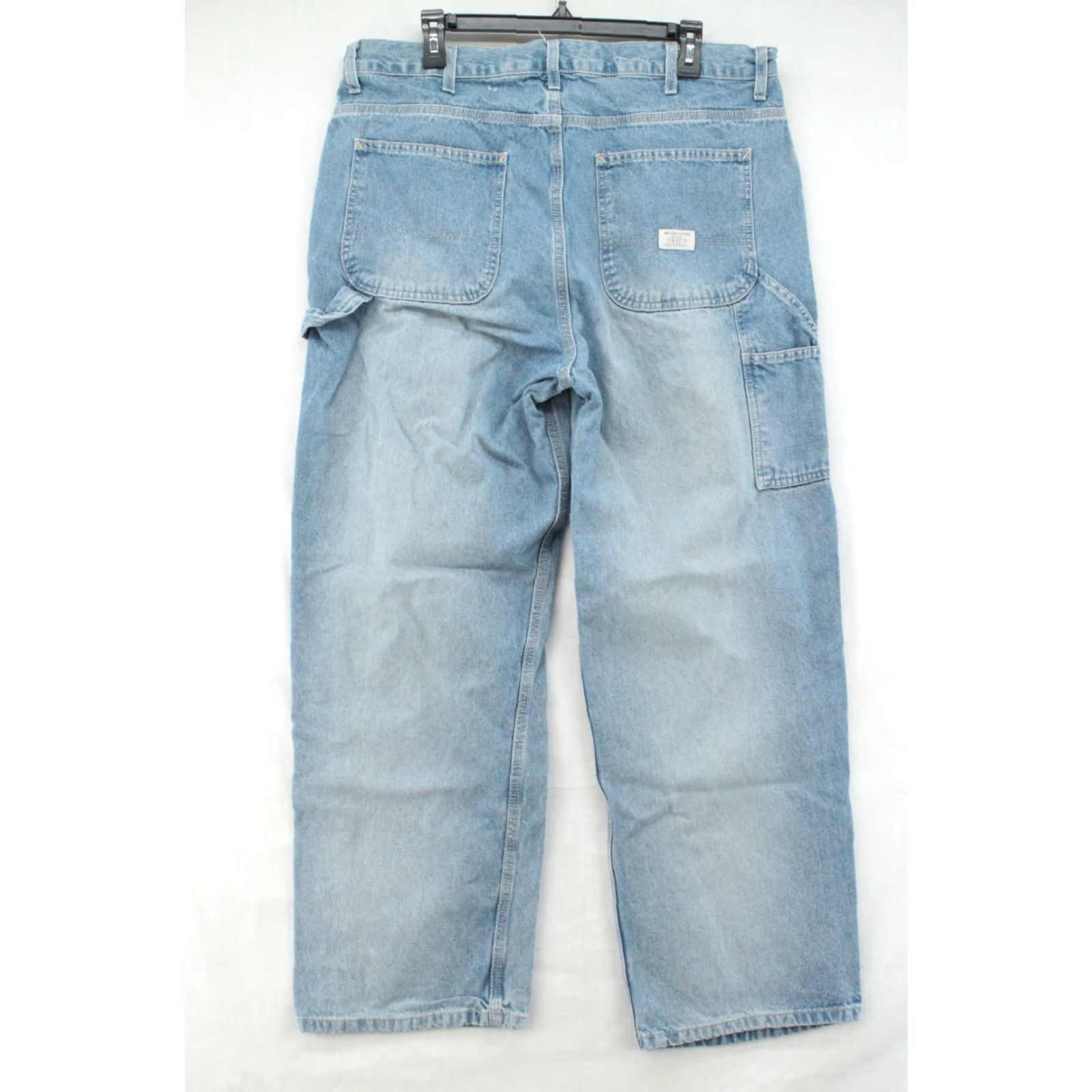Gap VINTAGE Gap Carpenter Jeans Skater 5-Pocket Denim Mens Size 38x30 Blue 90s Grunge Baggy 207005 Size US 38 / EU 54 - 4 Thumbnail