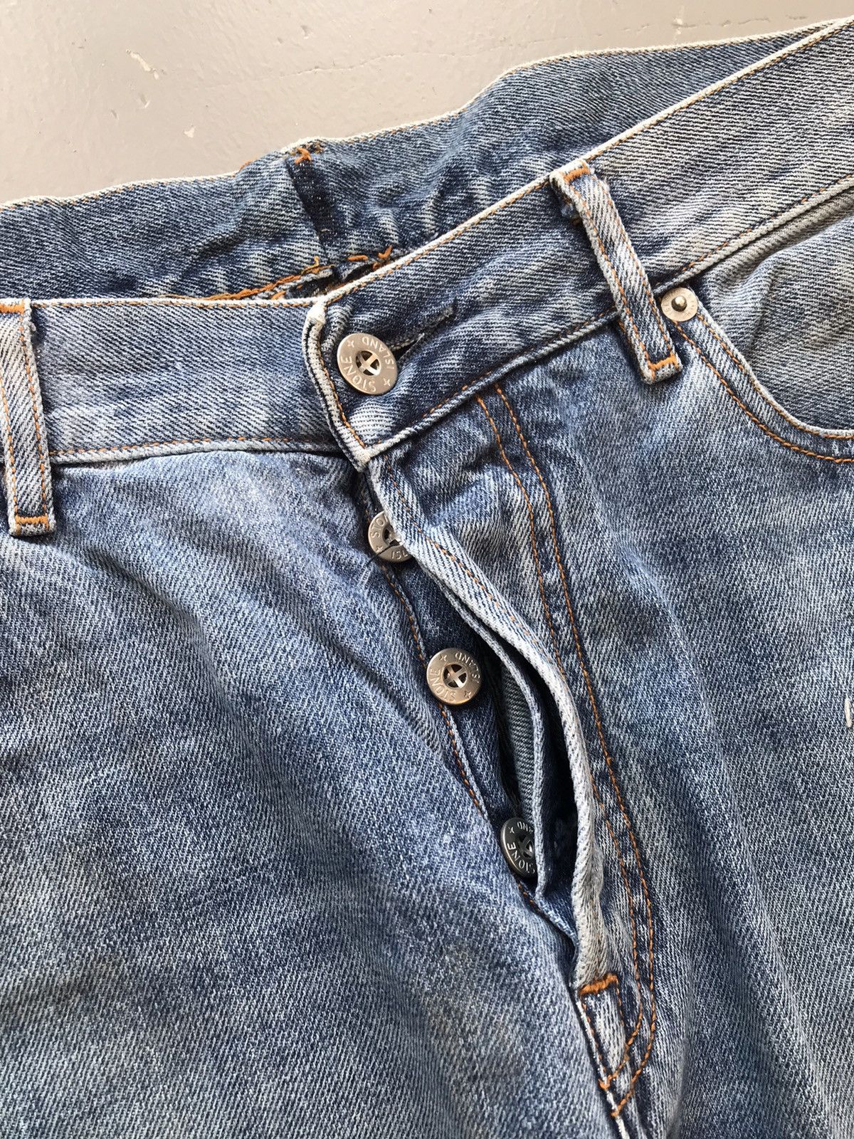 Stone Island × Vintage Vintage stone island straight fit denim Size US 36 / EU 52 - 5 Thumbnail