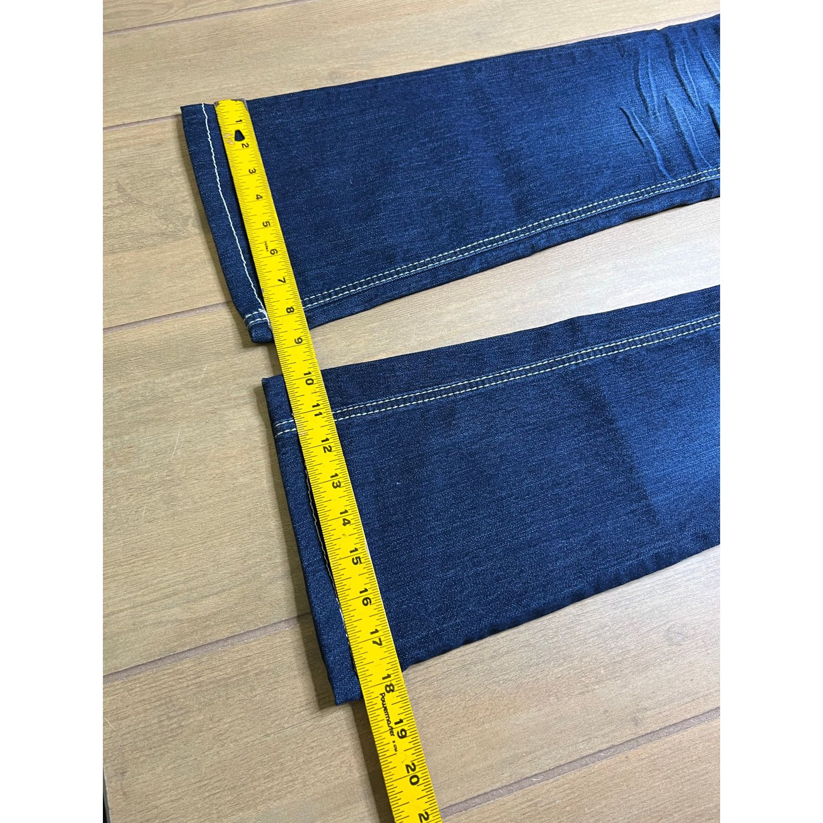 Vintage ZCO Jeans Premium Womens Size 7 Bootcut Flare Dark Wash Y2K Size 29" - 7 Thumbnail