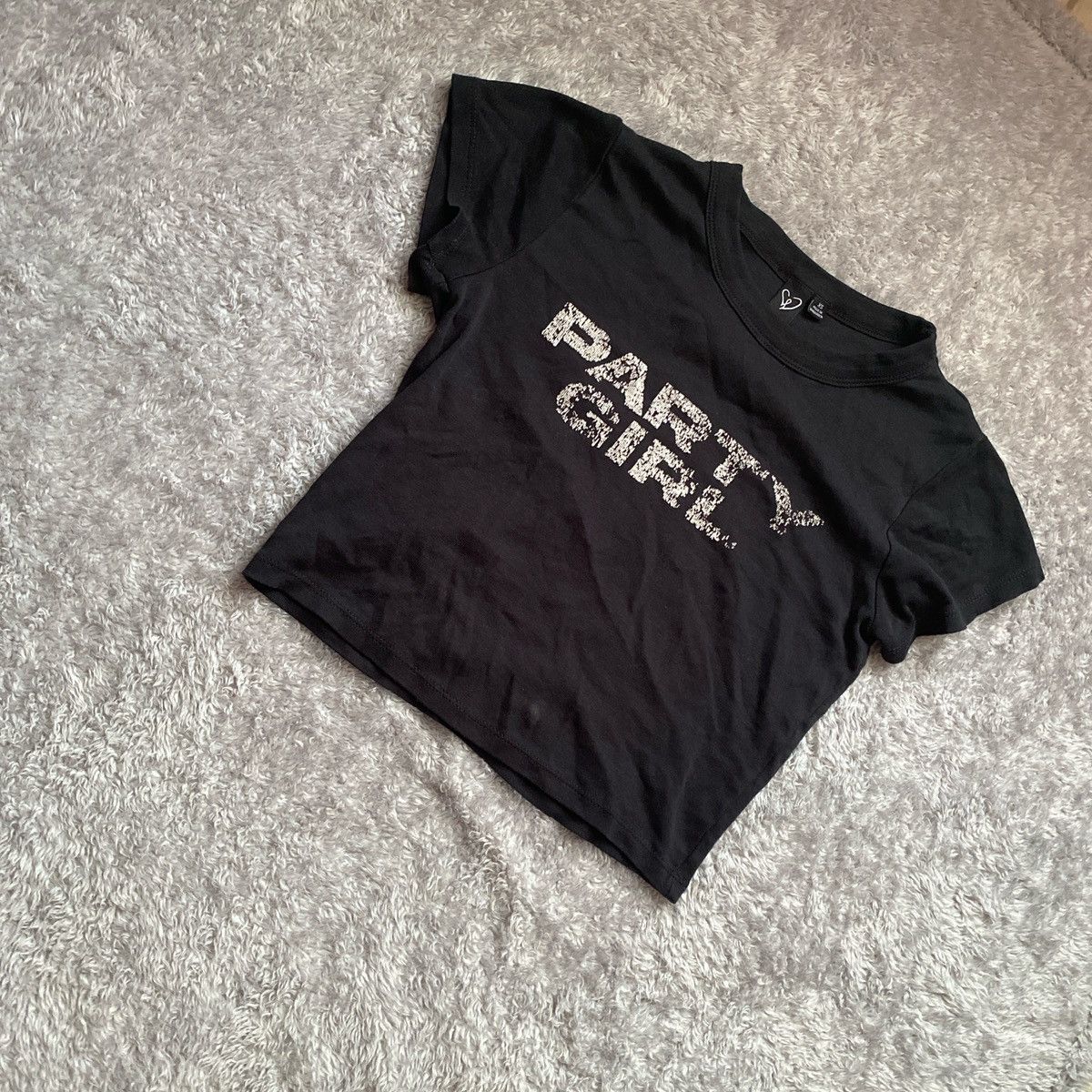 Windsor Smith y2k graphic ‘party girl’ crop top Size XS / US 0-2 / IT 36-38 - 1 Thumbnail