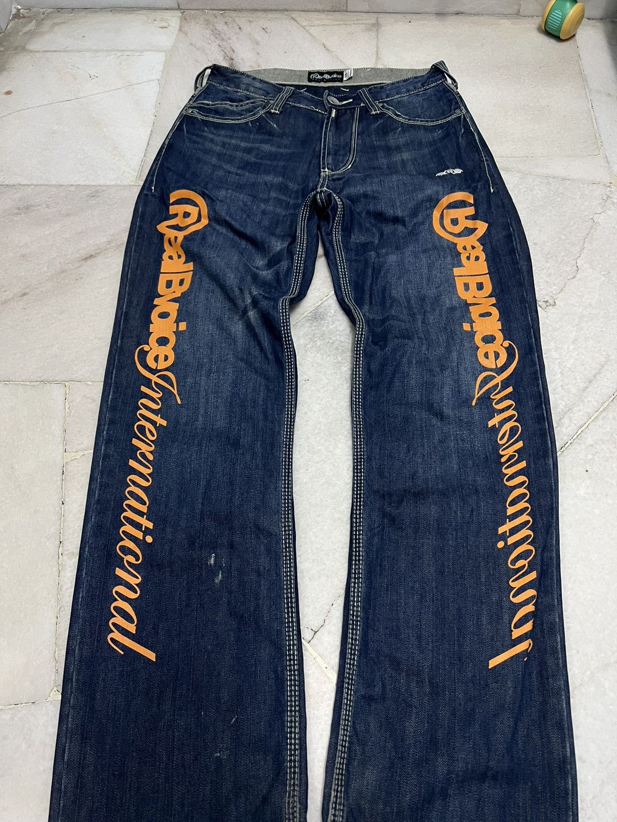 If Six Was Nine × Japanese Brand REAL BVOICE JEANS VERY RARE Size US 29 - 3 Thumbnail