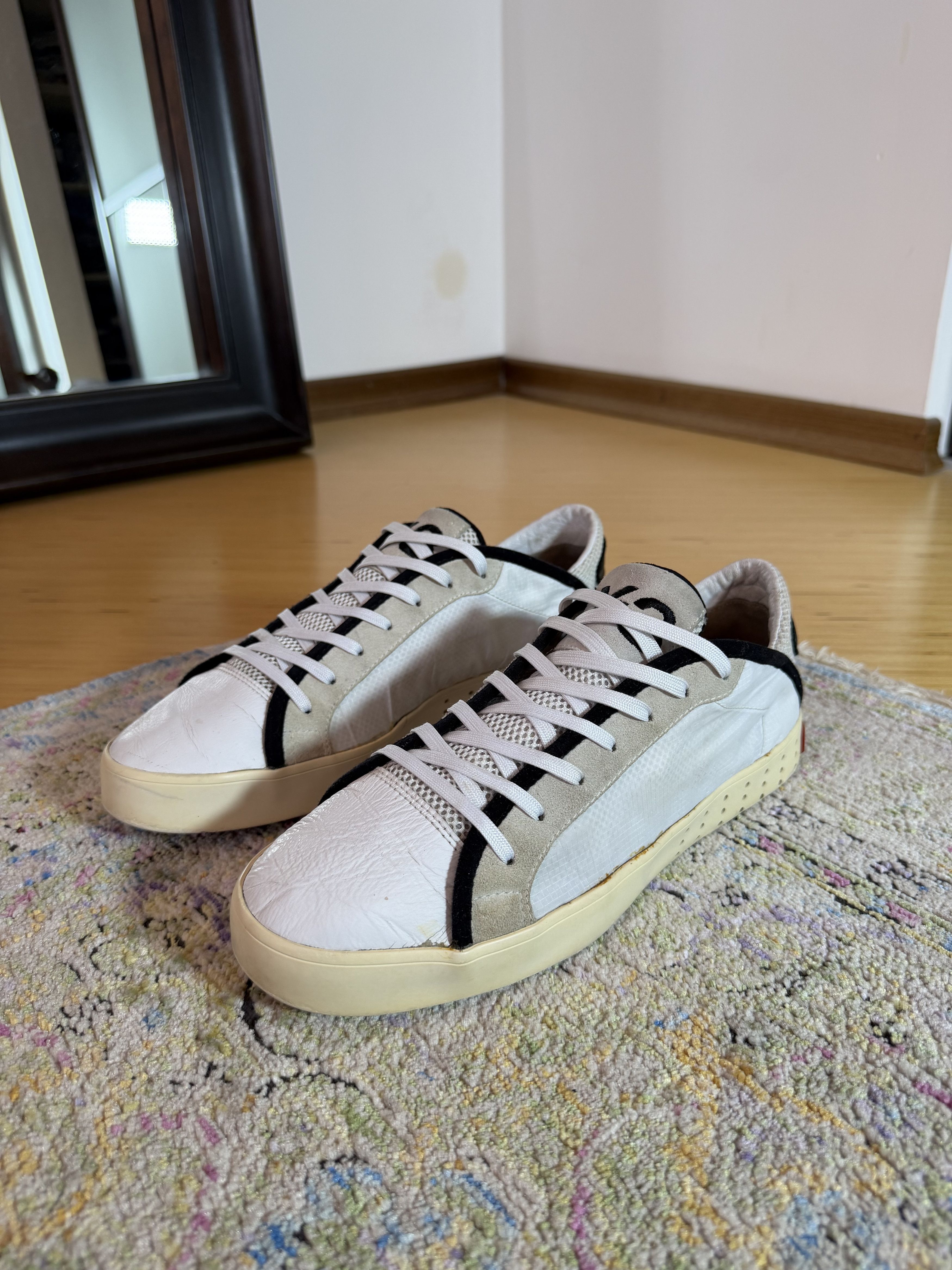 Adidas × Y-3 Y-3 Laver Low Top Sneakers Size US 10.5 / EU 43-44 - 2 Thumbnail