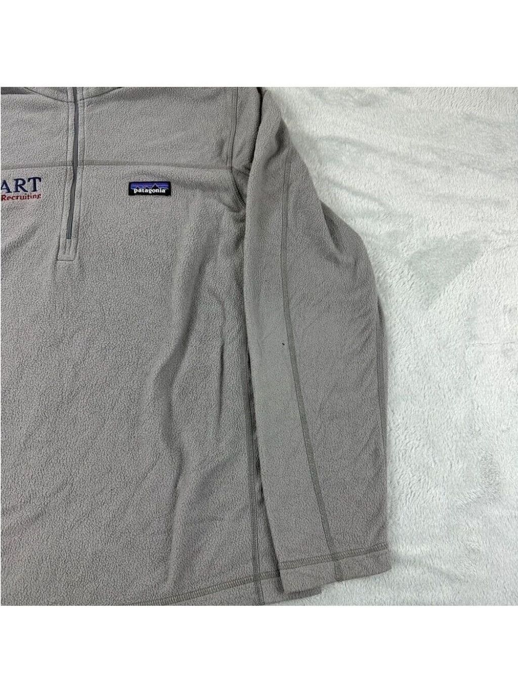Patagonia Patagonia Men's Size Medium Micro D Fleece Pullover Grey Hal Size US M / EU 48-50 / 2 - 11 Thumbnail