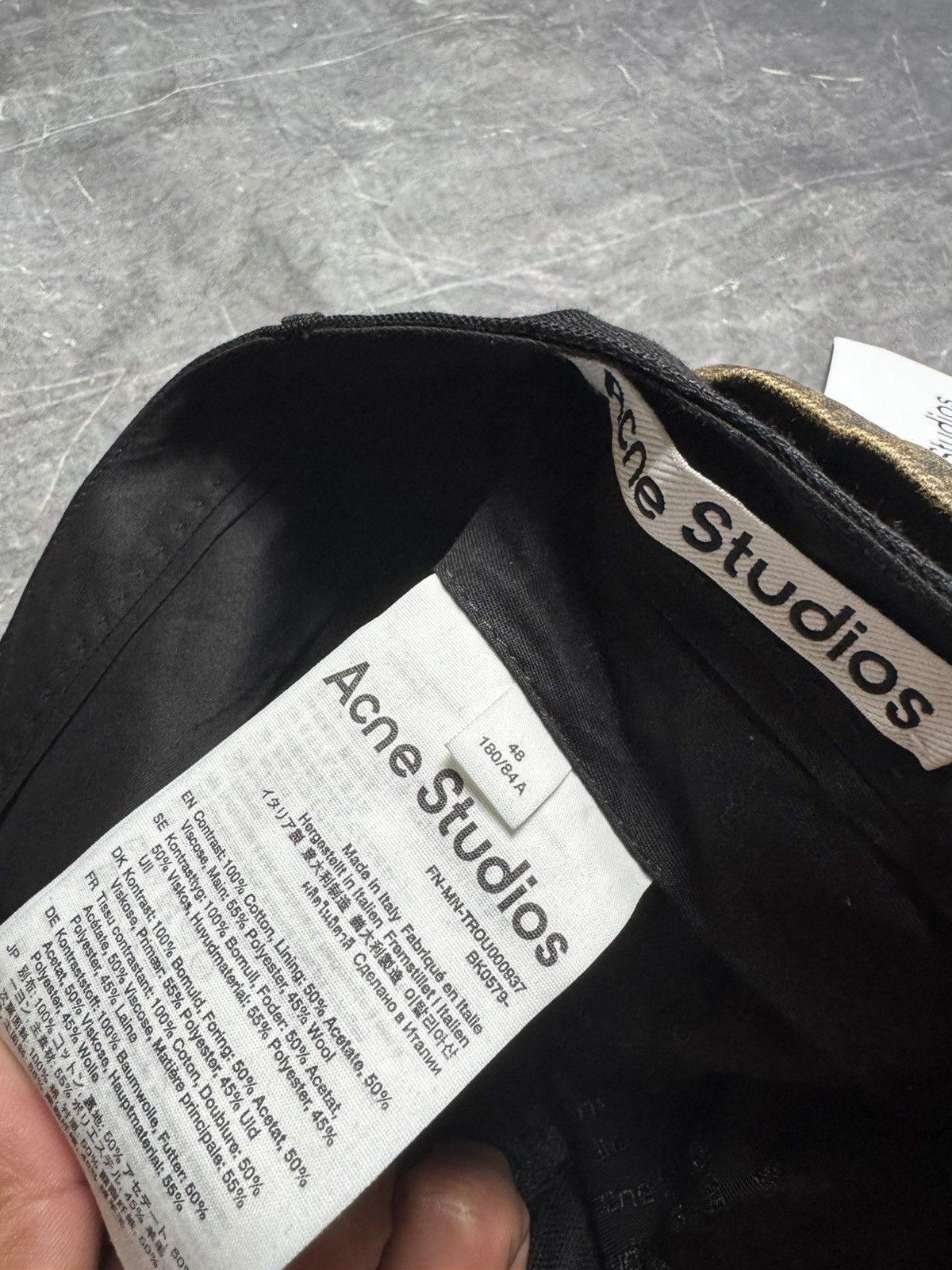 Acne Studios Acne Studios Paneled Trousers Size US 32 / EU 48 - 15 Thumbnail
