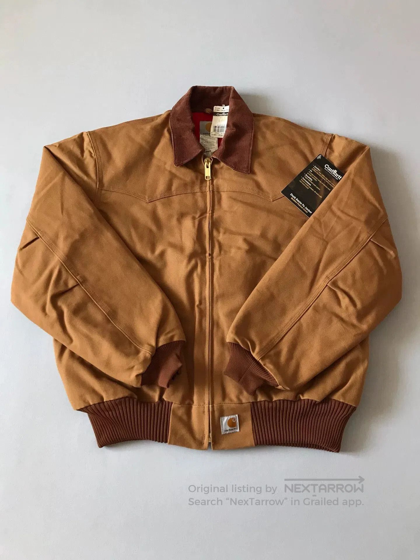 Carhartt Carhartt J13 Brown Canvas Jacket. Size US L / EU 52-54 / 3 - 1 Thumbnail