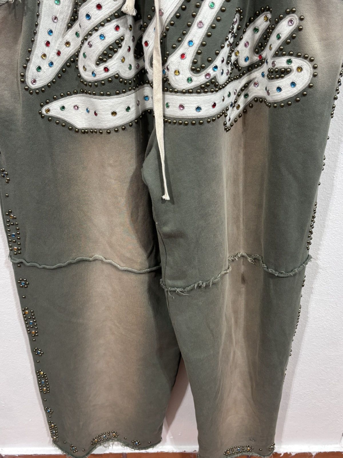 Vale Vale Skittle Green Sweats Size US 36 / EU 52 - 3 Thumbnail