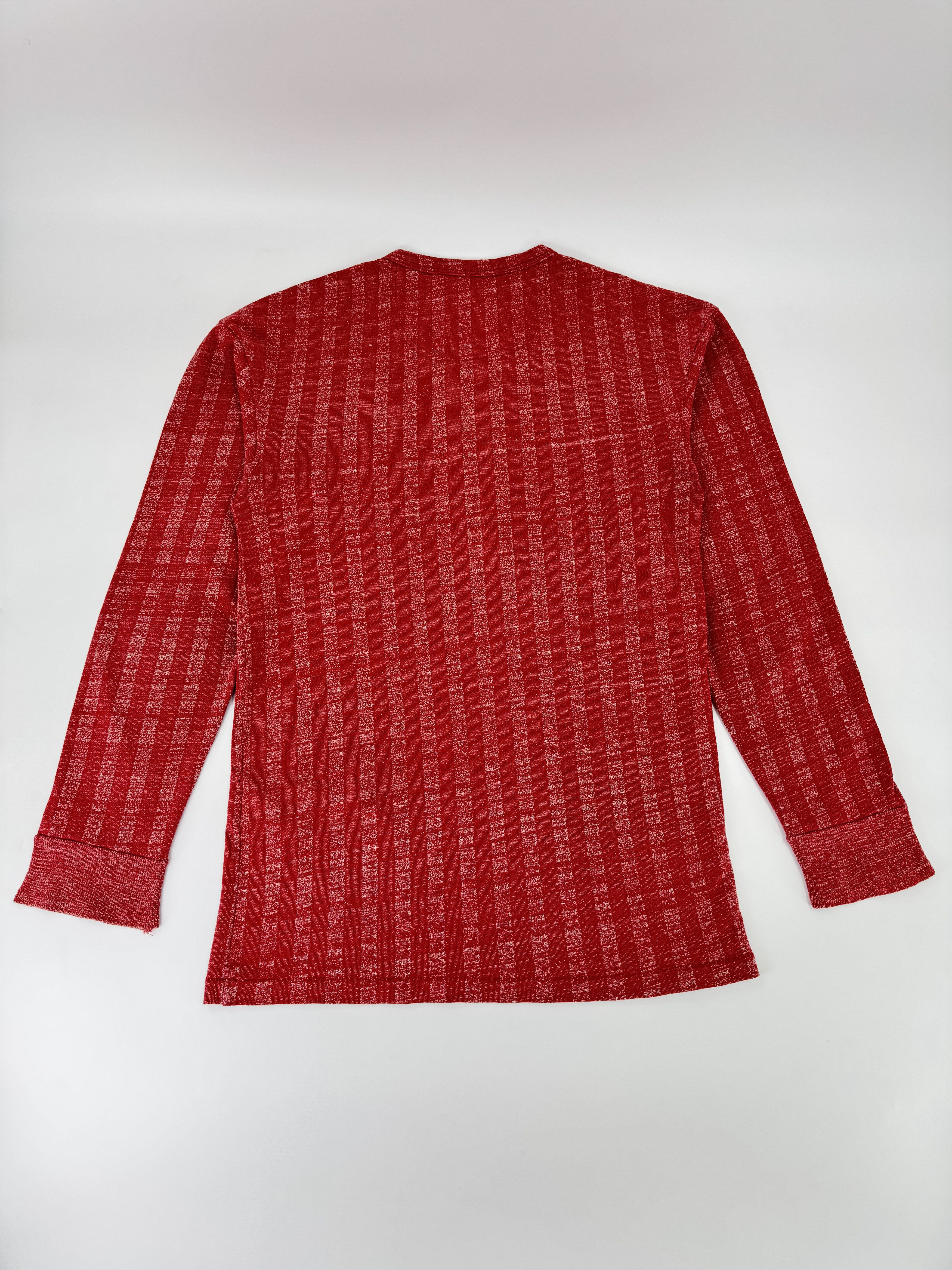 Levi's Vintage Clothing LVC Levi's Vintage Clothing 1920s Sunset Henley Red Small Size US S / EU 44-46 / 1 - 4 Thumbnail