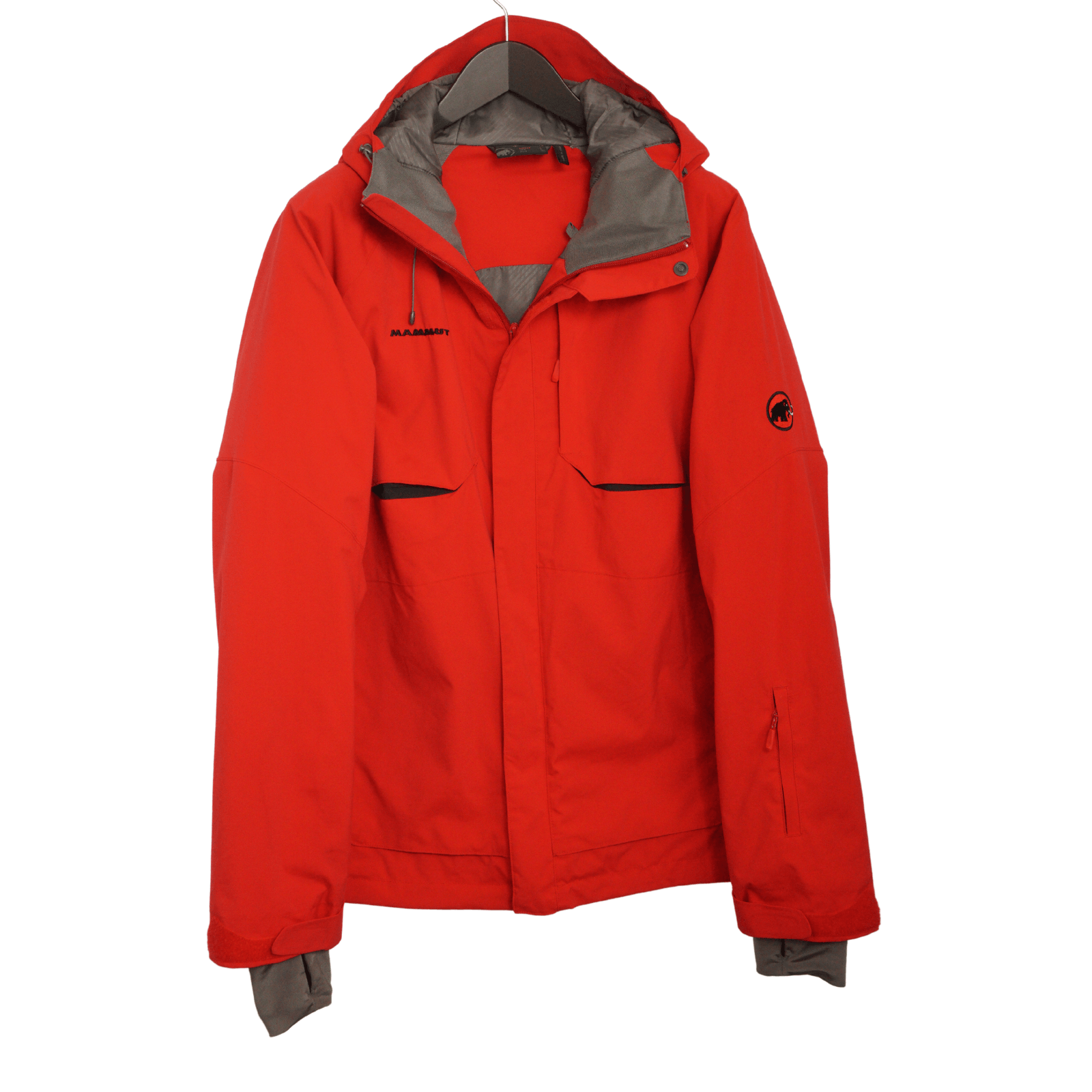image of Men Mammut Drytech Jacket Waterproof L Eu52 Uk/us42 Vap435 in Red (Size Large)