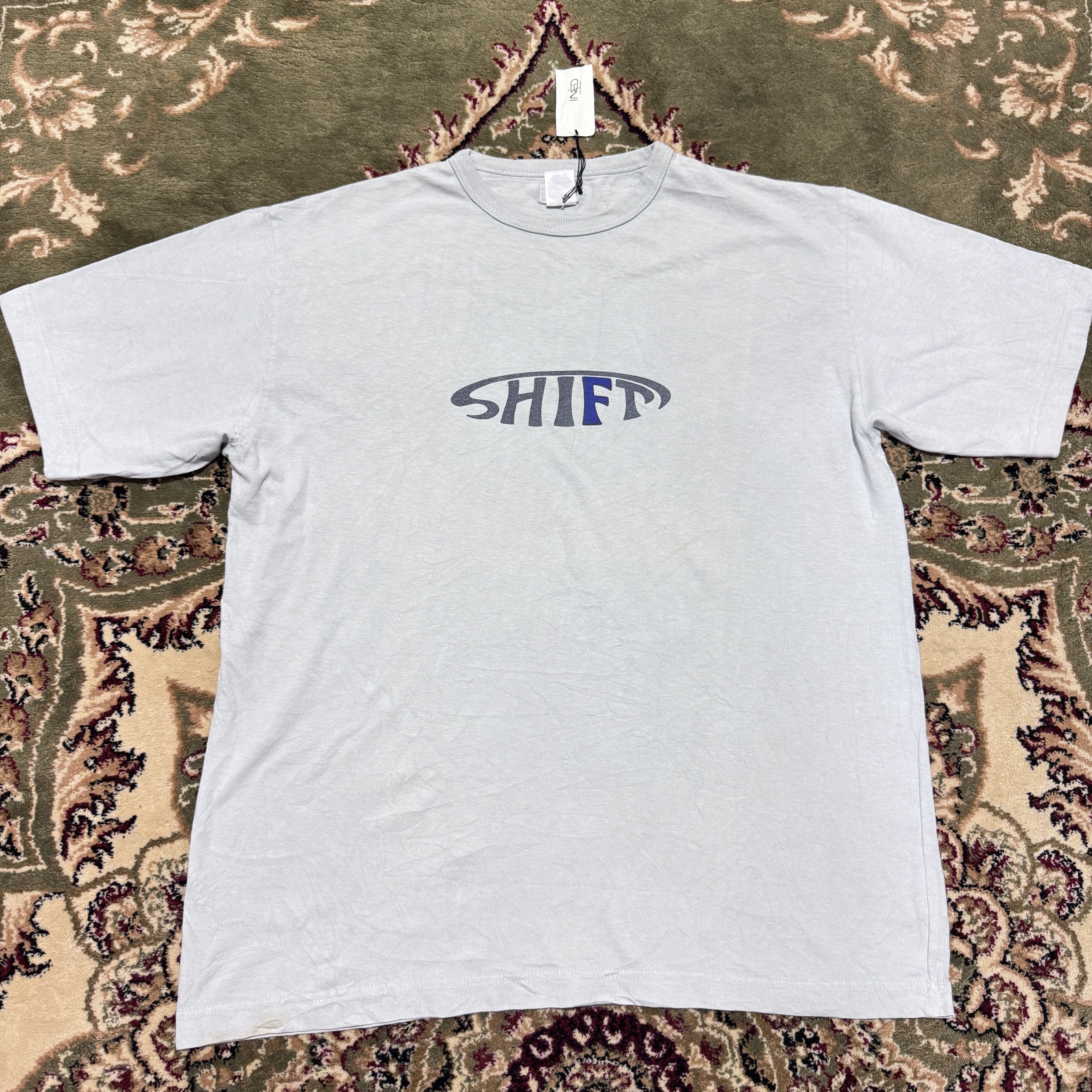 Yohji Yamamoto Ined Homme By Yohji Yamamoto Shift Oval Logo T shirt Size US L / EU 52-54 / 3 - 1 Thumbnail