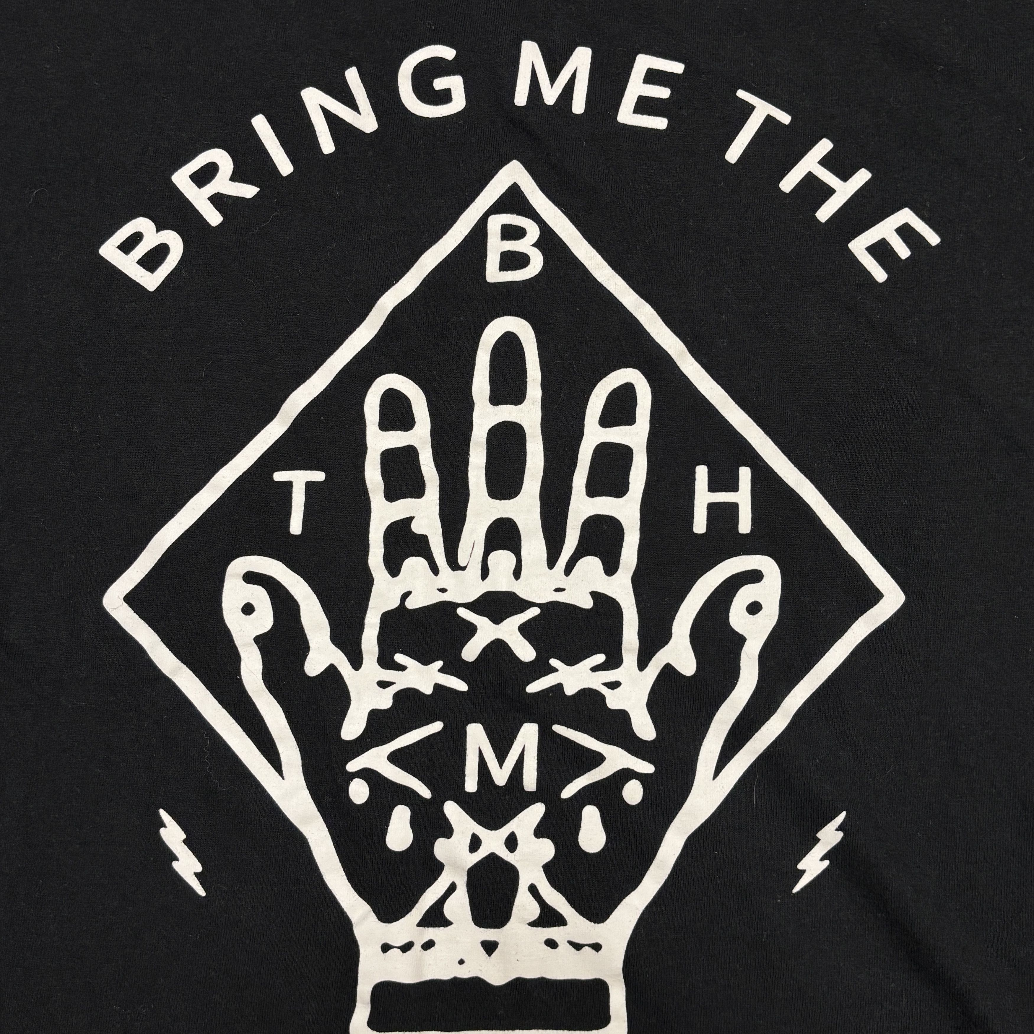 Band Tees Bring Me The Horizon Shirt Tour Y2K Metalcore Rock Band Tee Size US M / EU 48-50 / 2 - 4 Thumbnail