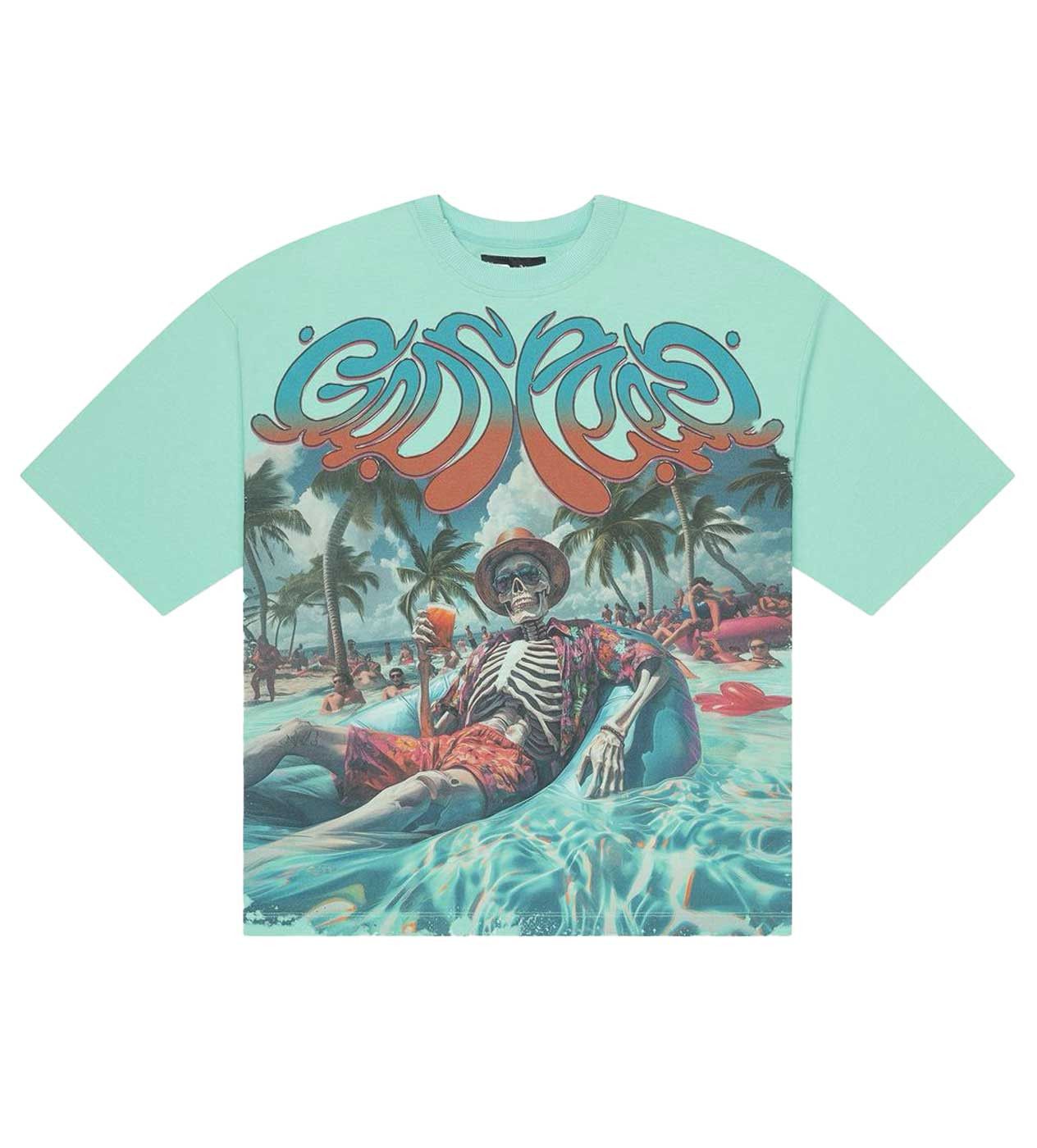 Pool Party Tee Teal