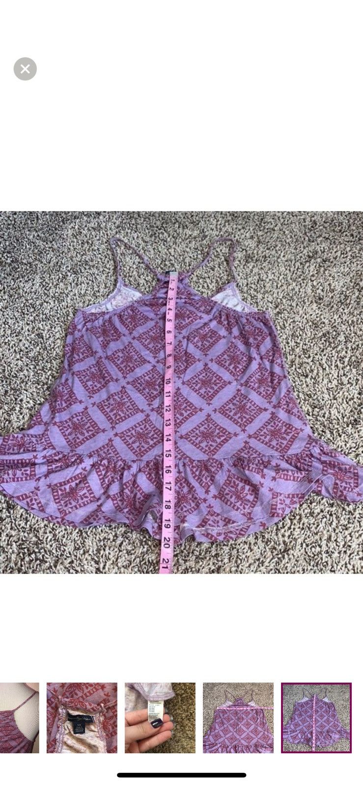 American Eagle Outfitters American eagle outfitters small boho tank top Size S / US 4 / IT 40 - 7 Thumbnail