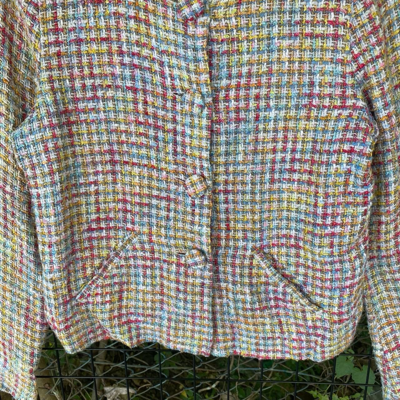 Aran Isles Knitwear × agnes b. Vtg Agnes b Knitted Cardigan Size 2 Size S / US 4 / IT 40 - 3 Thumbnail