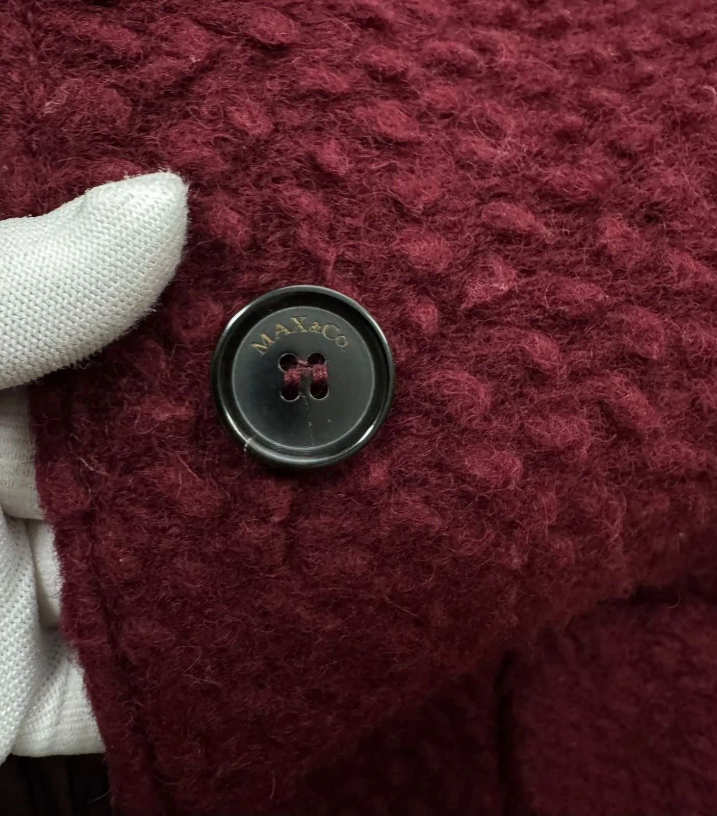 MAX&Co. Max & Co Teddy Bear Coat Wool size UK12 US8 Size M / US 6-8 / IT 42-44 - 11 Thumbnail