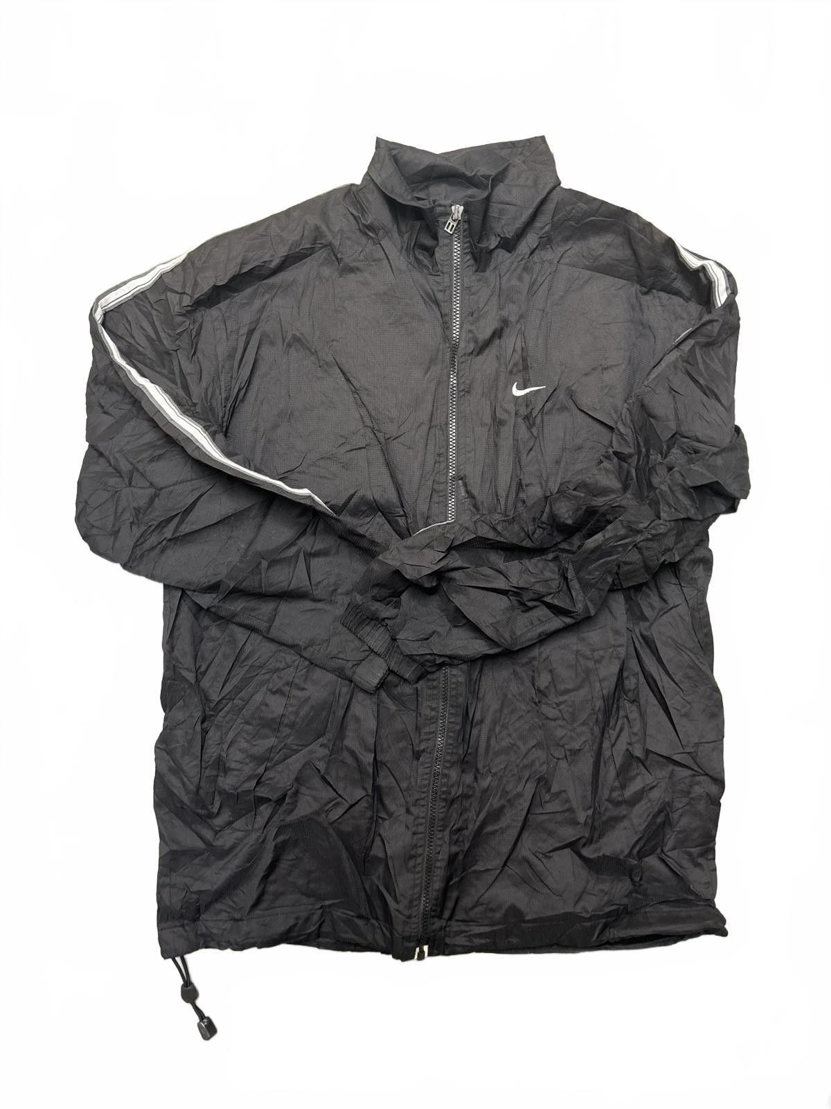 Nike Nike Lightweight Black Windbreaker Jacket Size US L / EU 52-54 / 3 - 3 Thumbnail
