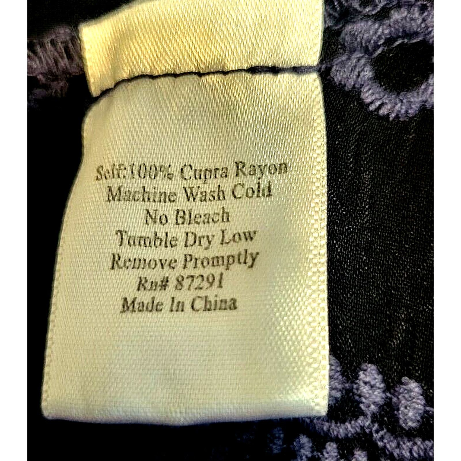 Johnny Was Johnny Was Rayon Embroidered Eyelet BOHO Dress Lavender Sz S Size S / US 4 / IT 40 - 4 Thumbnail