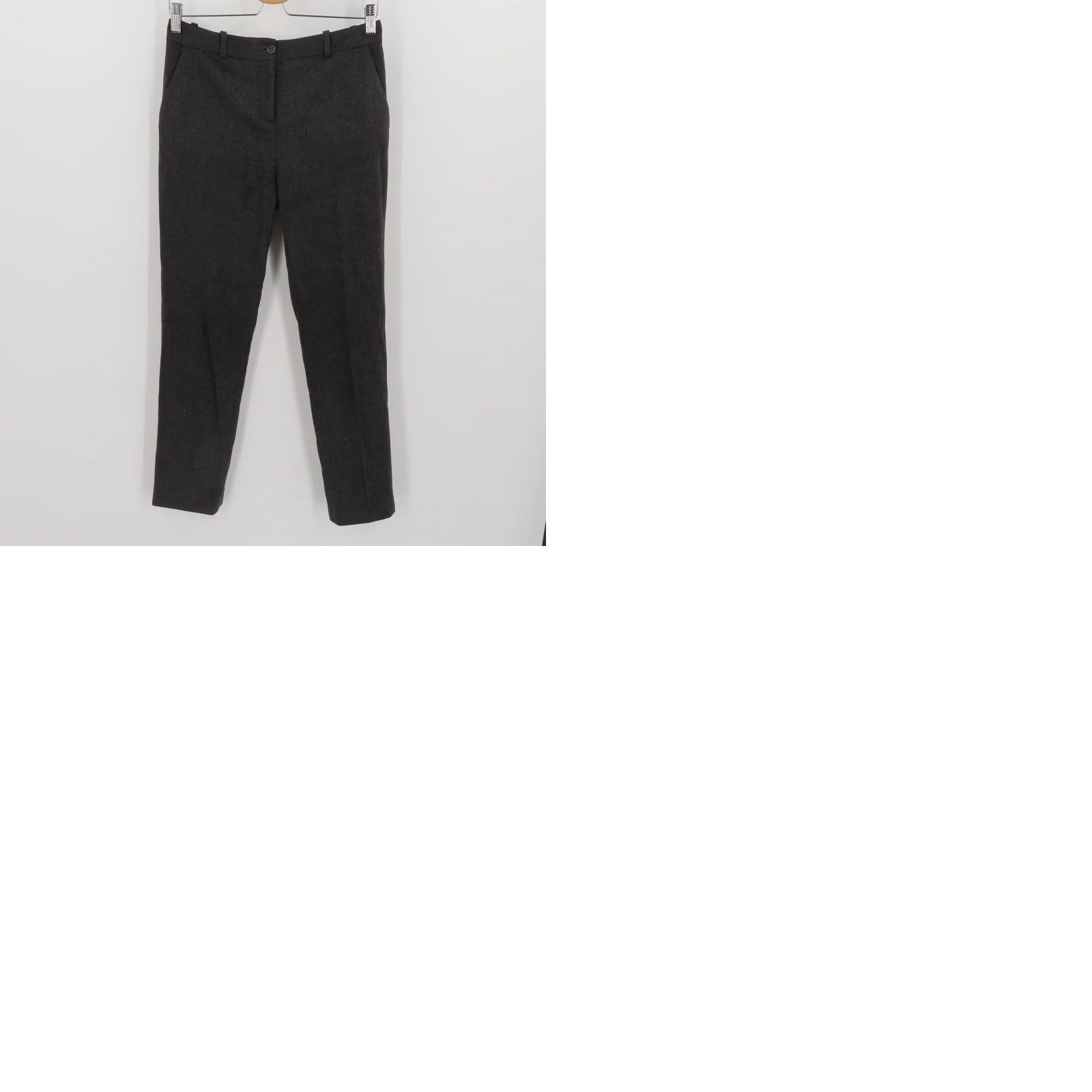Michael Kors Michael Kors Collection Womens Pants Dress Pants Gray Wool Blend Has Pockets Italy 4 Womens Size 27" / US 4 / IT 40 - 9 Thumbnail