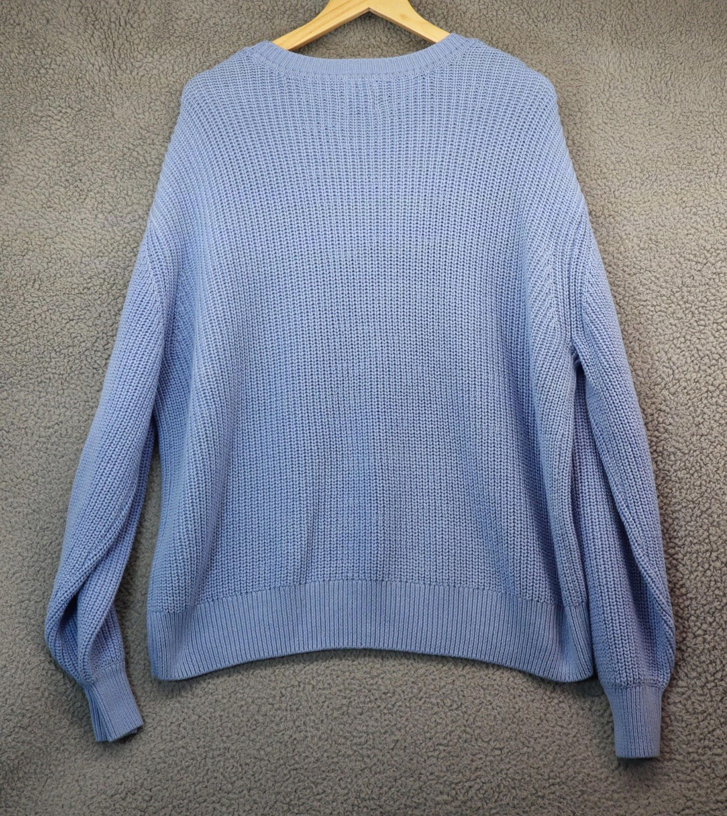Gap Gap Sweater Womens 2XL XXL 100% Cotton New Blue Comfy NWT Size XXL / US 16-18 / IT 52-54 - 8 Thumbnail
