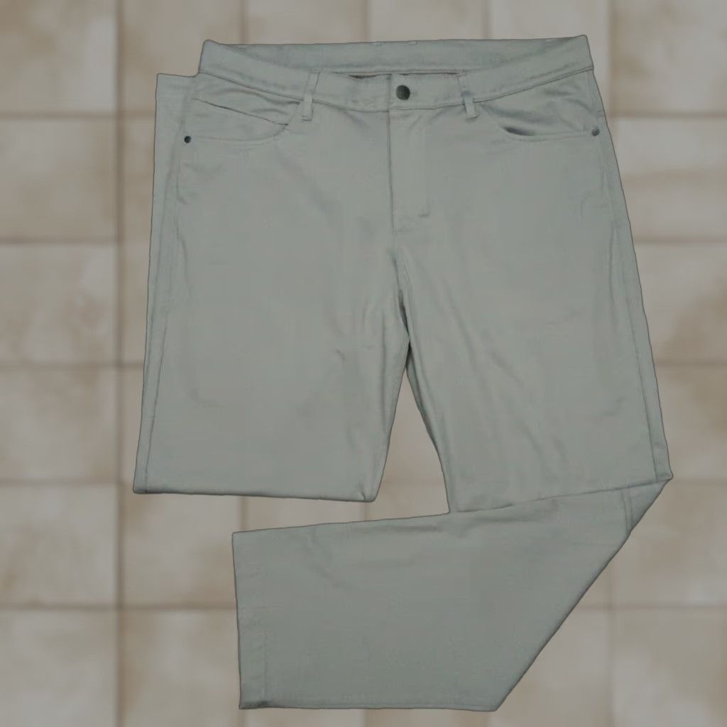 PXG Pants Mens 34x30 Gray 5-Pocket Chino Trouser PXG Pants Mens 34x30 Gray 5-Pocket Chino Trouser