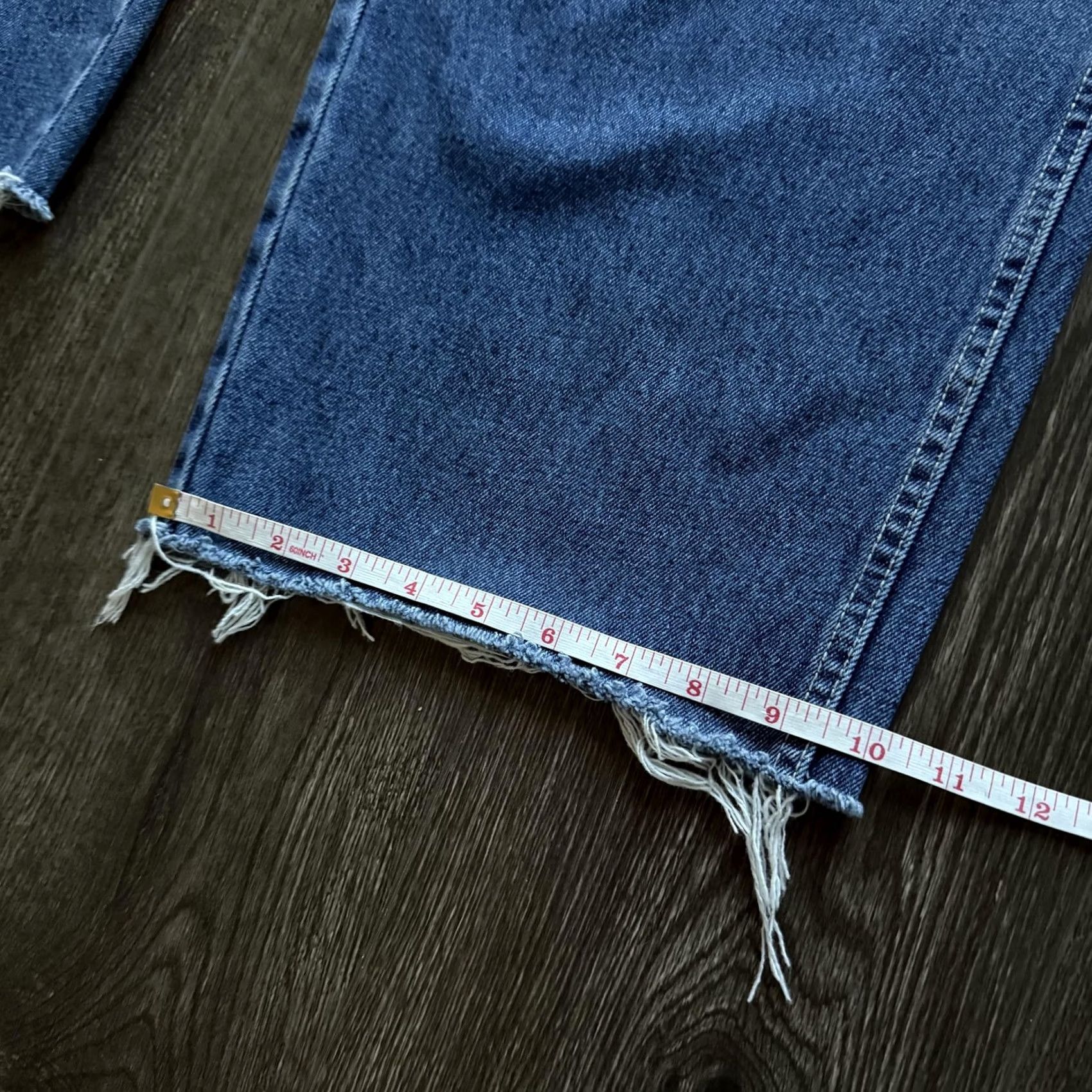 Fubu FUBU Jeans Blue 42x32 Medium Wash Baggy Wide Leg Hip Hop Y2K Denim Streetwear Size US 42 / EU 58 - 8 Thumbnail