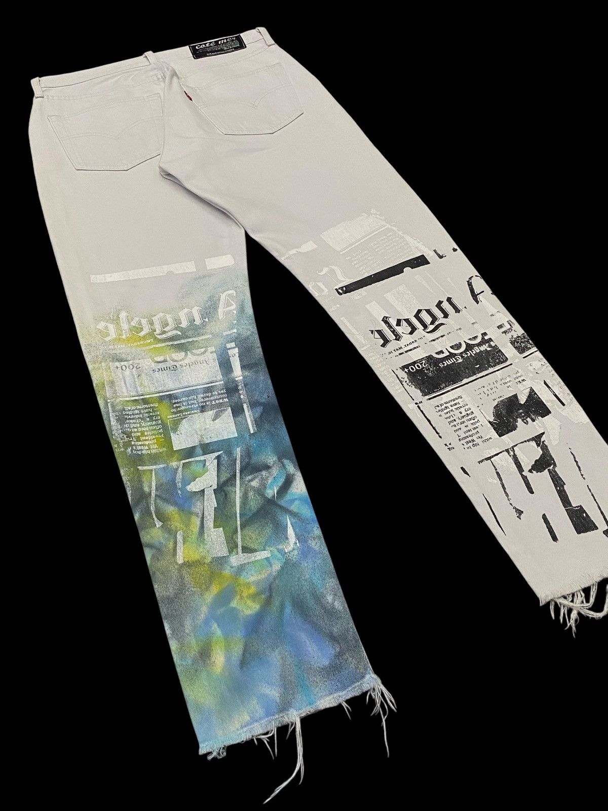 Japanese Brand × Levi's Levi’s X Cote Mer Printed “Sex Pistol” Anarchy In The Japan Size US 30 / EU 46 - 24 Thumbnail