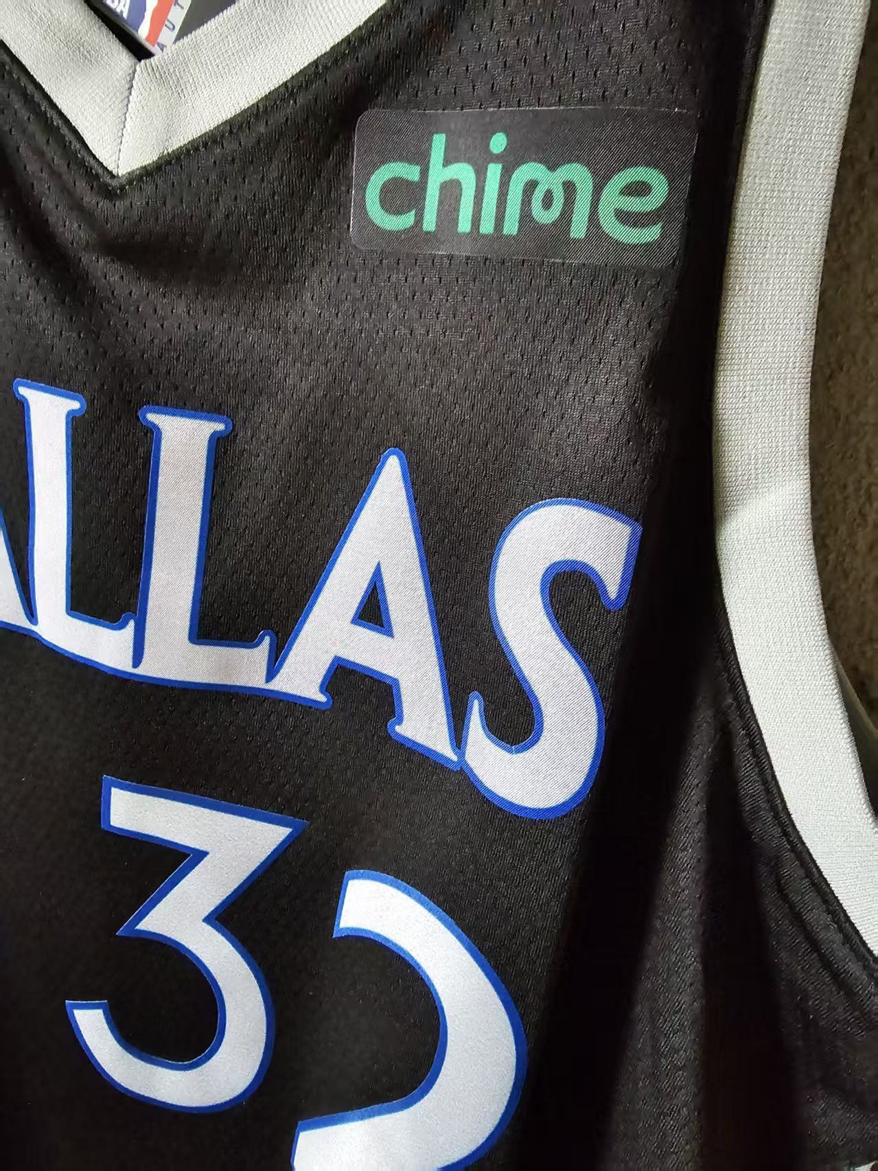 NBA #32 Cooper Flagg Jersey Dallas Mavericks City Edition Size US XXL / EU 58 / 5 - 5 Thumbnail