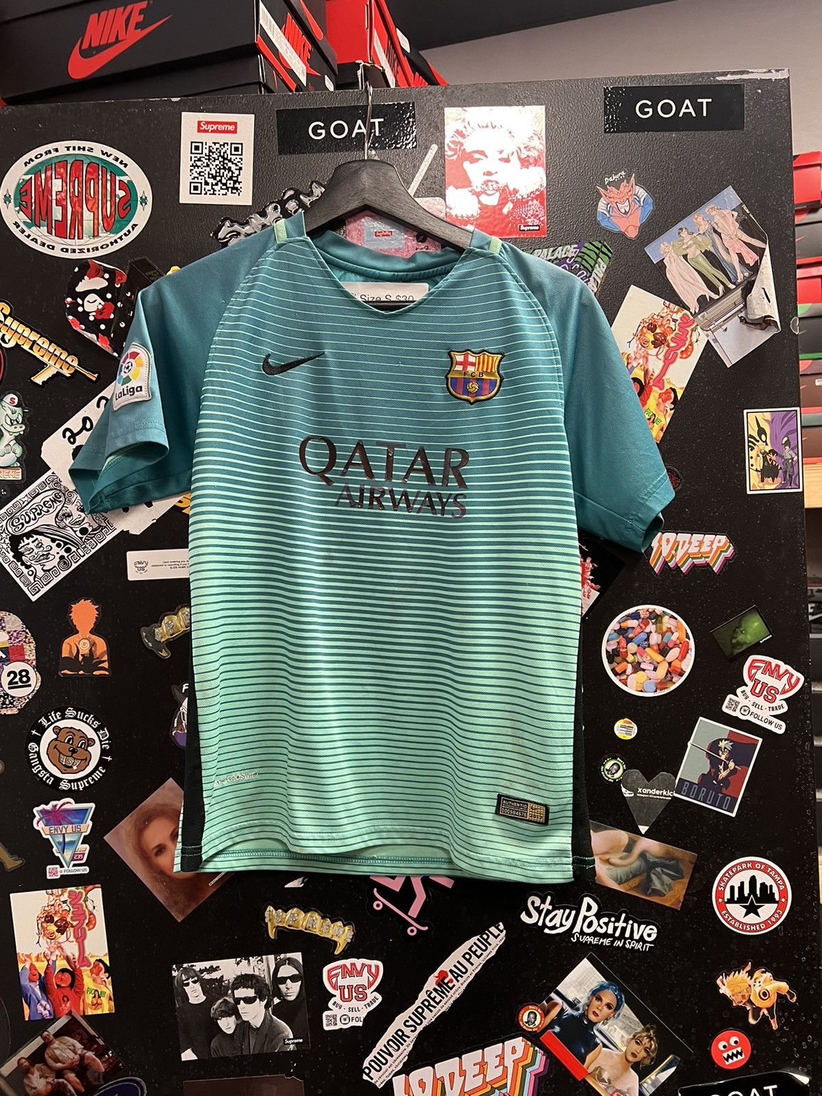 Nike Nike 2017 Qatar Airways Messi Number 10 Jersey Grailed