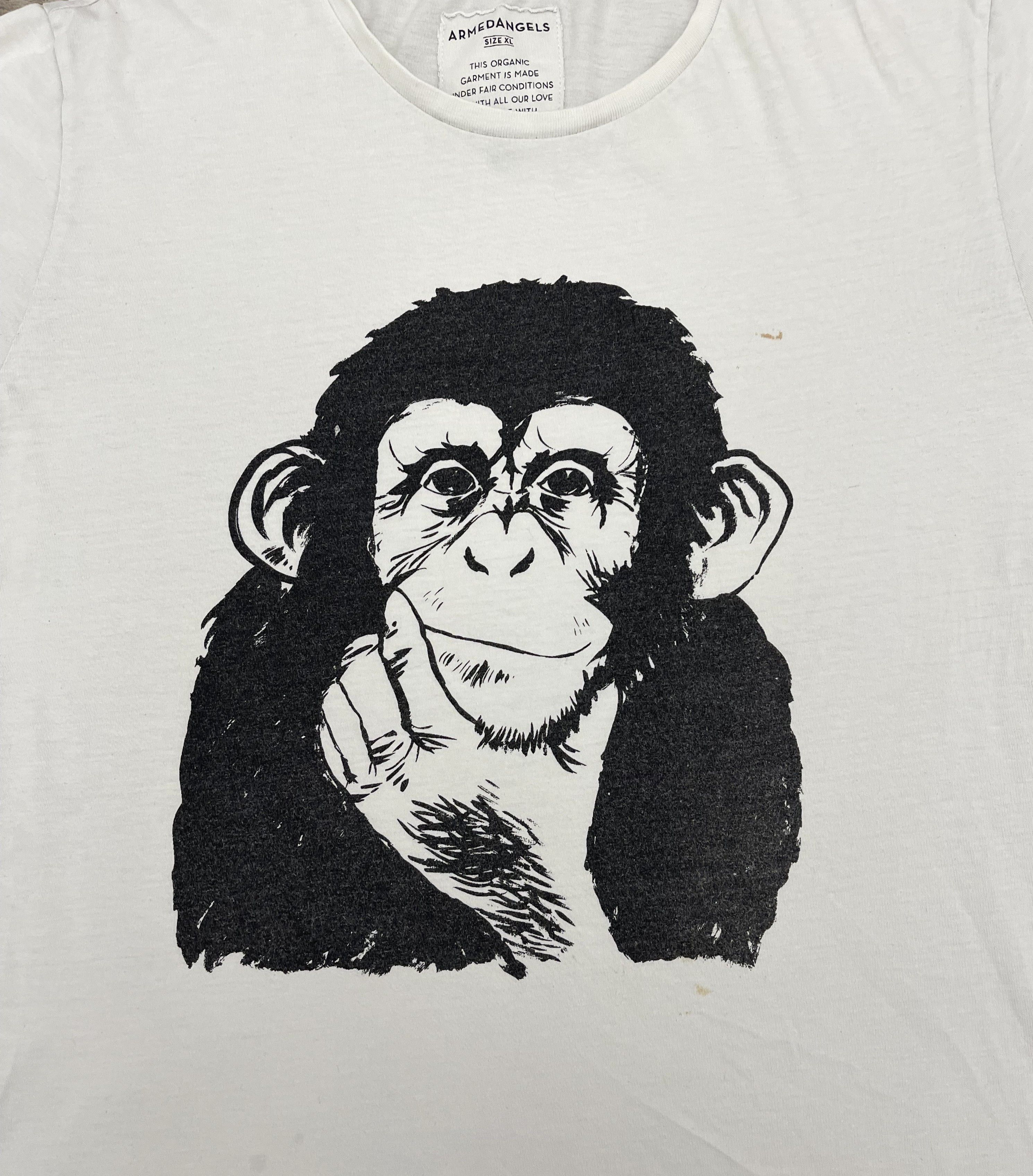 Vintage Vintage ARMEDANGELS Monkey Size US XL / EU 56 / 4 - 2 Thumbnail