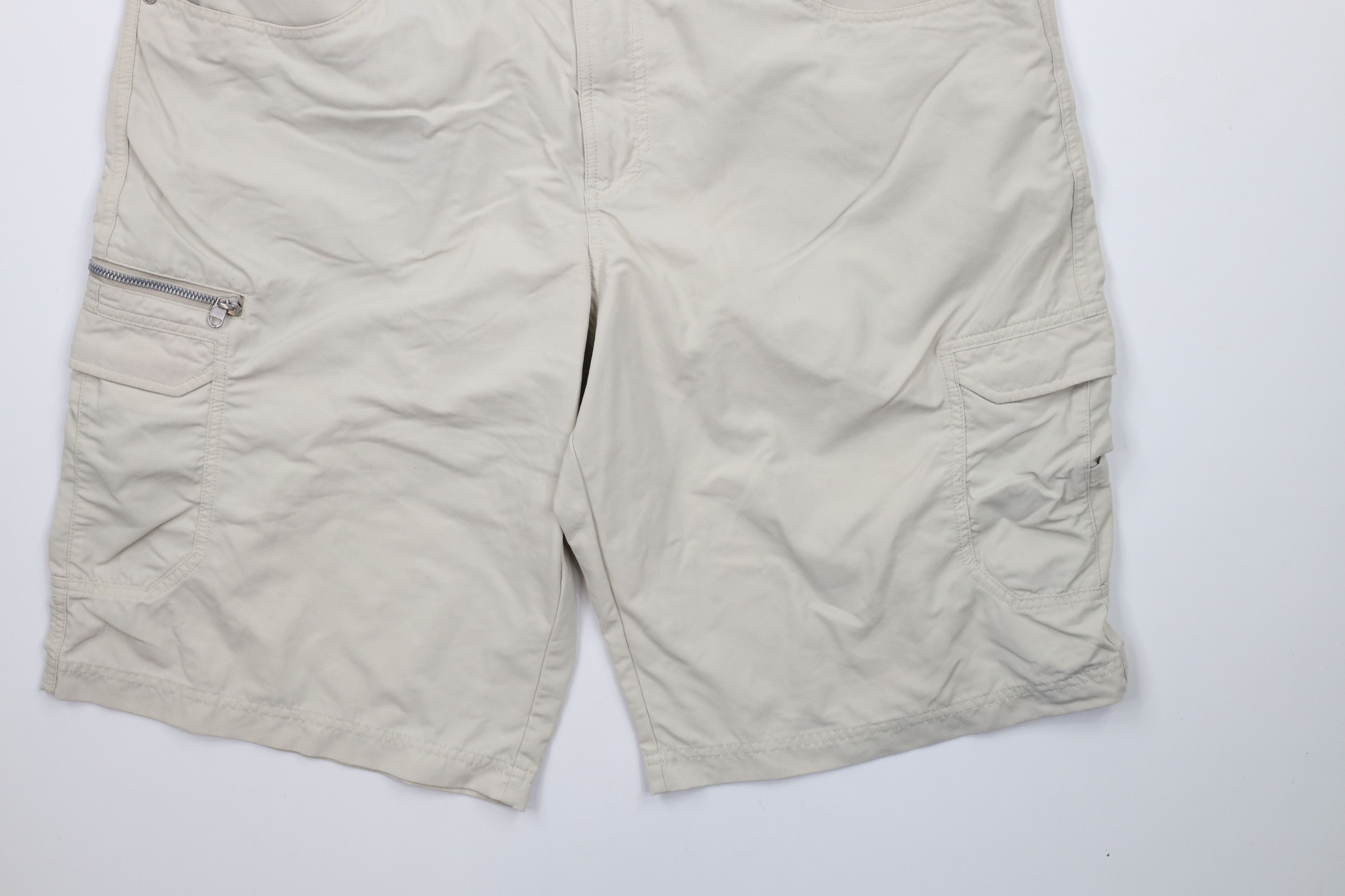 Merrell × Vintage Merrell Opti-Wick UPF 50+ Outdoor Trail Cargo Shorts Beige Size US 38 / EU 54 - 4 Thumbnail