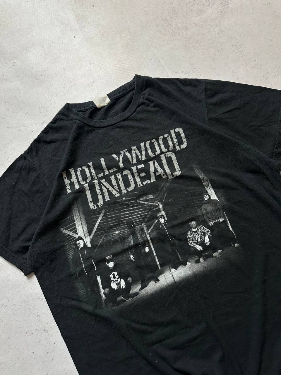 Band Tees Vintage Hollywood Undead Promo Boxy T-shirt Y2K M Size US M / EU 48-50 / 2 - 2 Thumbnail