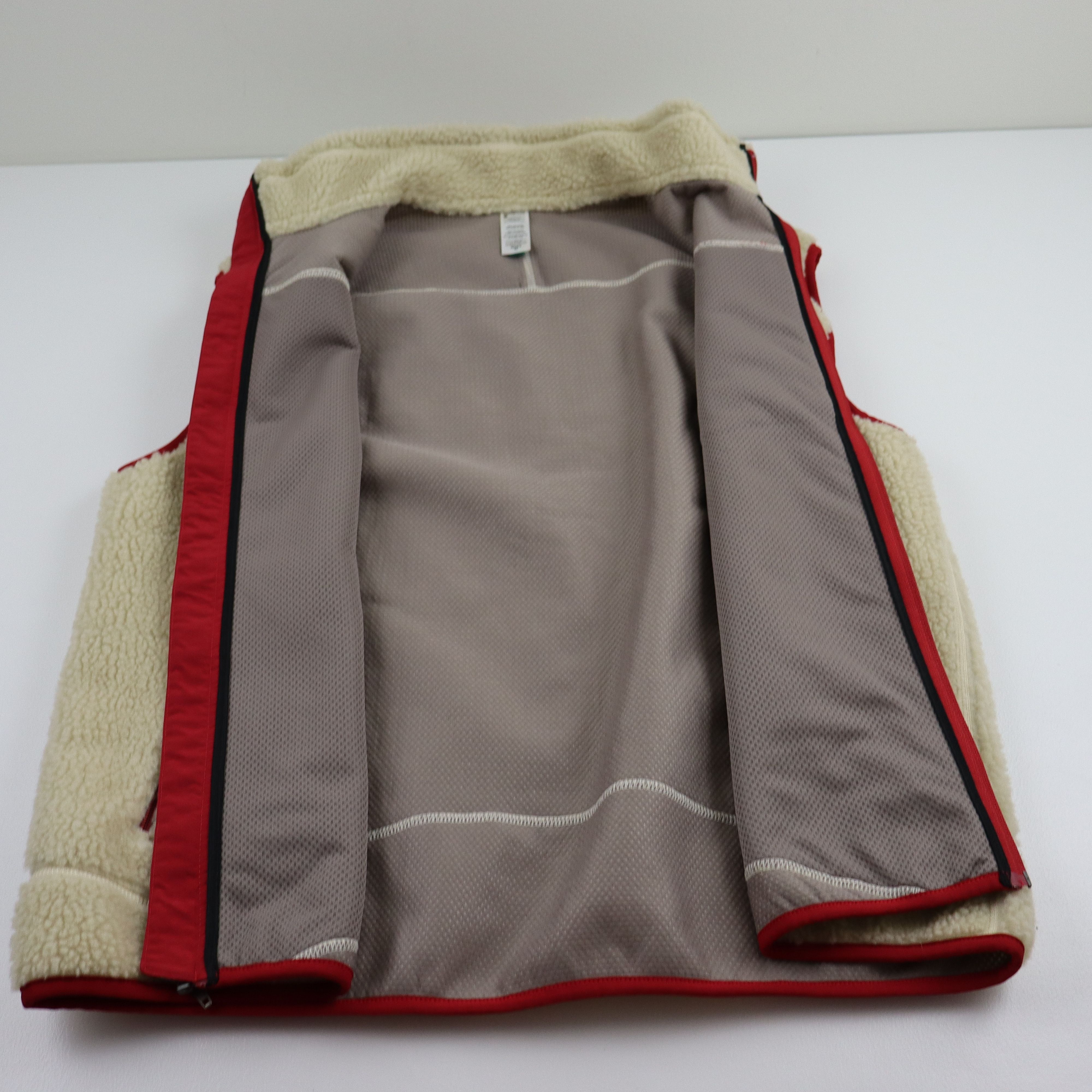 Carhartt × Patagonia × Supreme New Vintage Patagonia Deep Pile Retro X Fleece Vest Oatmeal Size US XL / EU 56 / 4 - 8 Thumbnail
