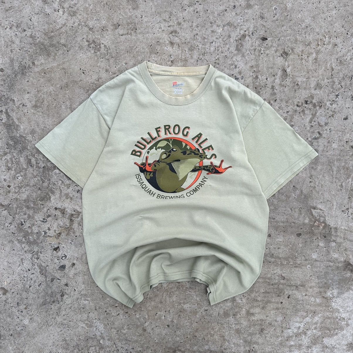 Hanes Vintage Bullfrog Ales Issaquah Brewing Company T-shirts Size US M / EU 48-50 / 2 - 1 Thumbnail