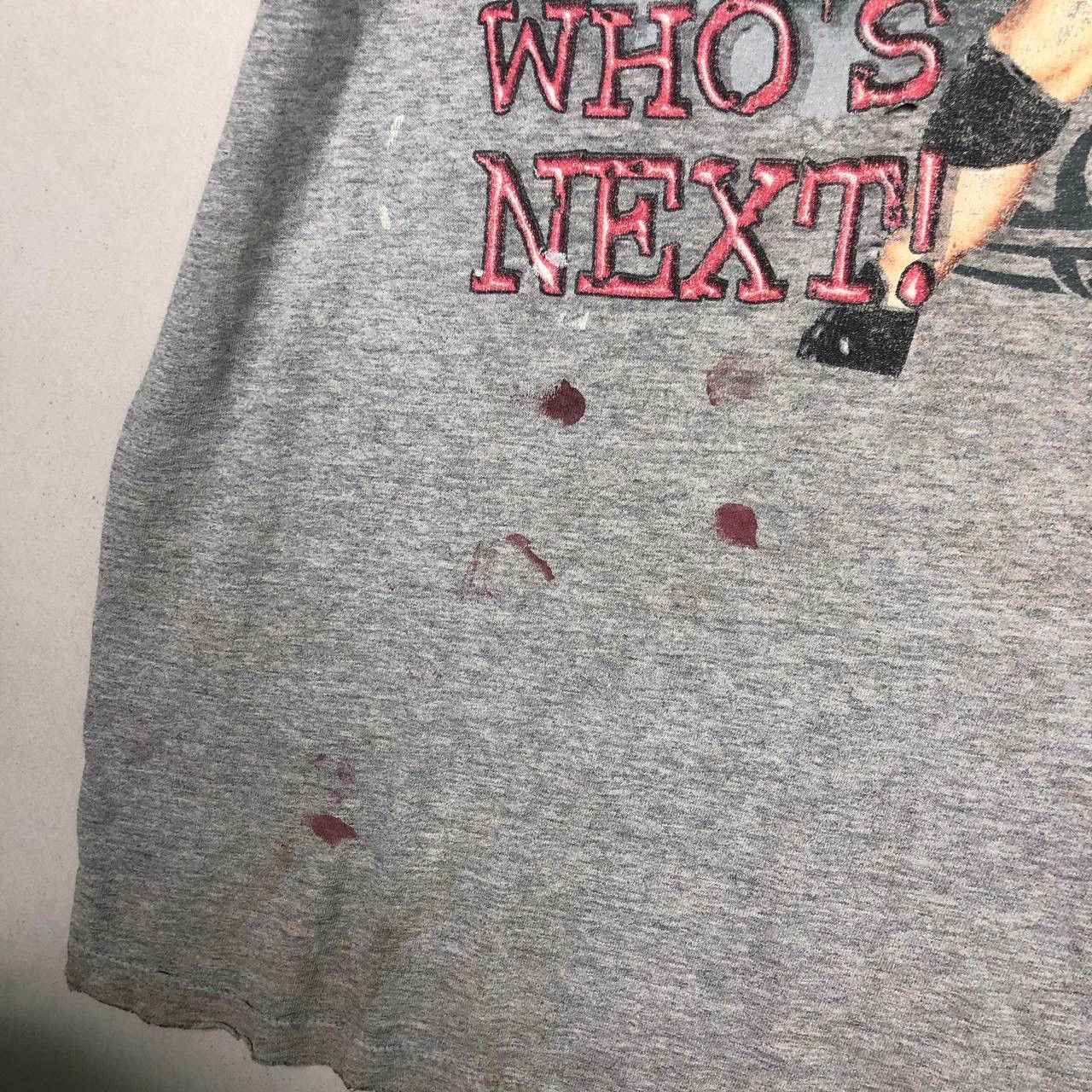 Vintage Thrashed 90s Goldberg Wrestling Destroyed Tshirt ERD GRUNGE Size US XL / EU 56 / 4 - 6 Thumbnail