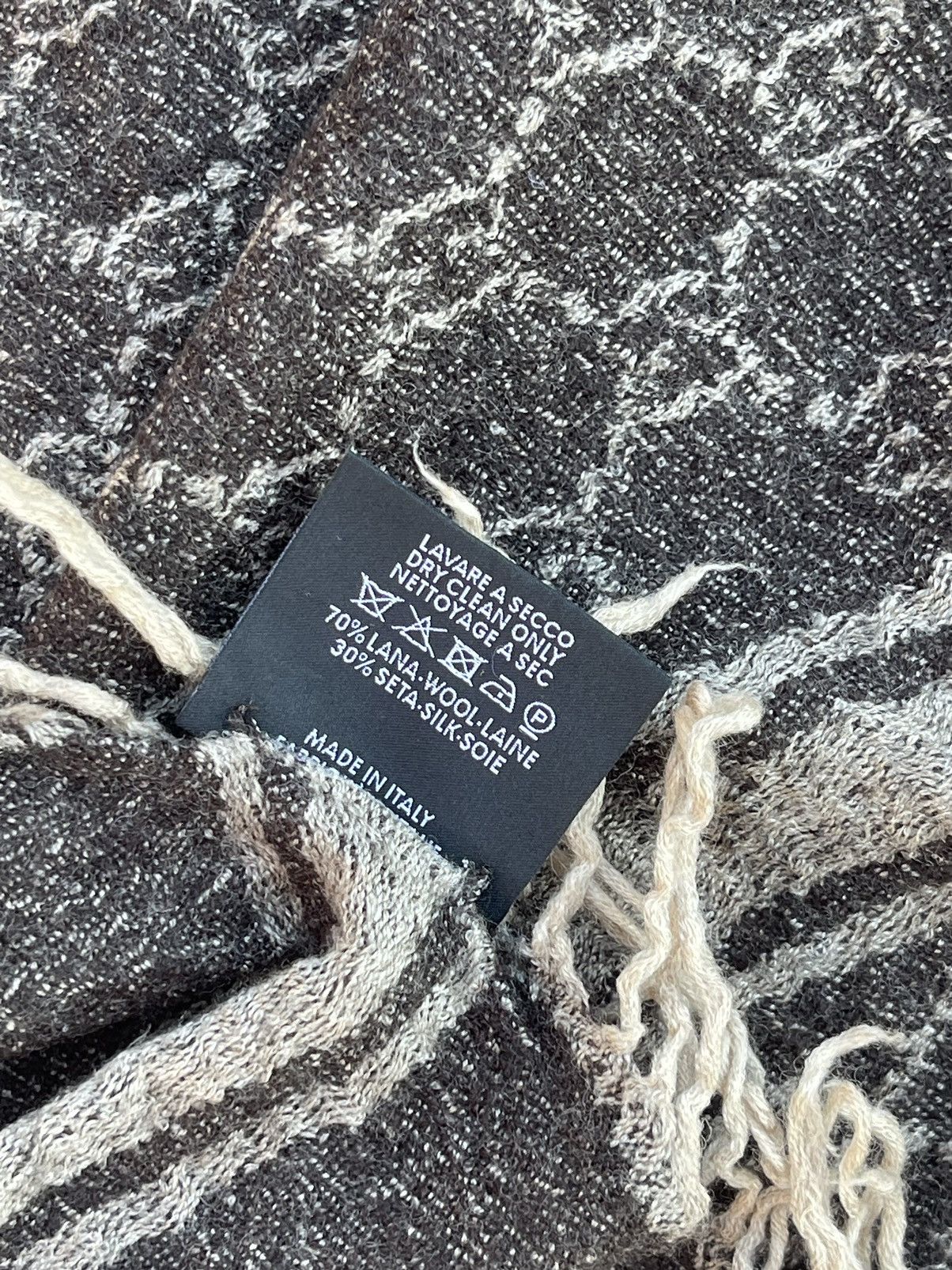 Gucci Gucci wool and Silk scarf gg monogram Size ONE SIZE - 16 Thumbnail