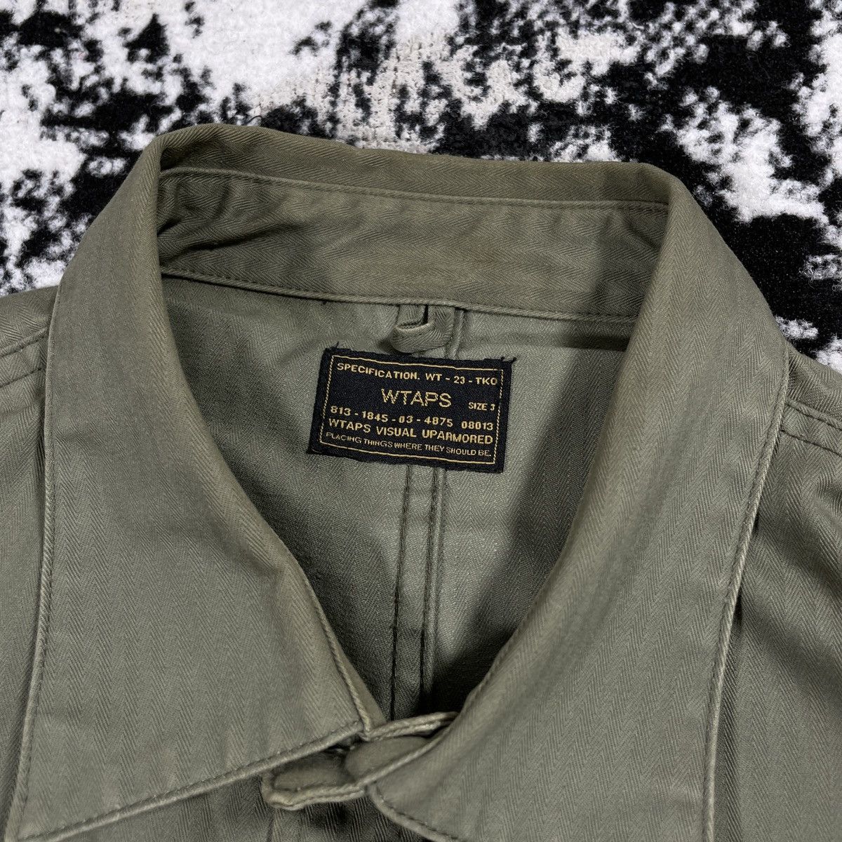 Wtaps WTAPS BUDS LS SHIRT COTTON HELL IN BONE 2016 - LIMA Size US L / EU 52-54 / 3 - 3 Thumbnail